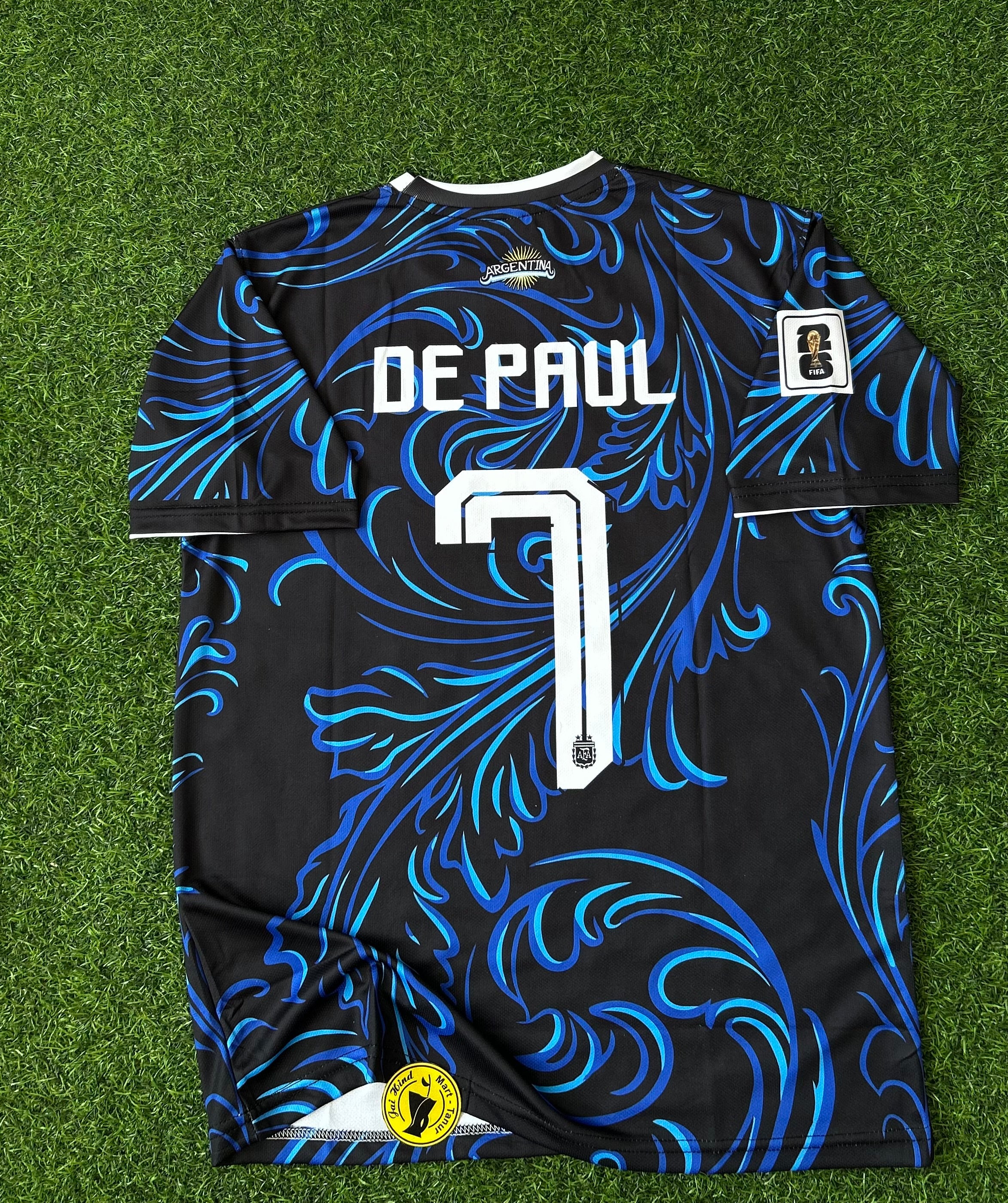 ARGENTINA 2026 WORLD CUP AWAY KIT, HALFSLEEVE SUBLIMATION
