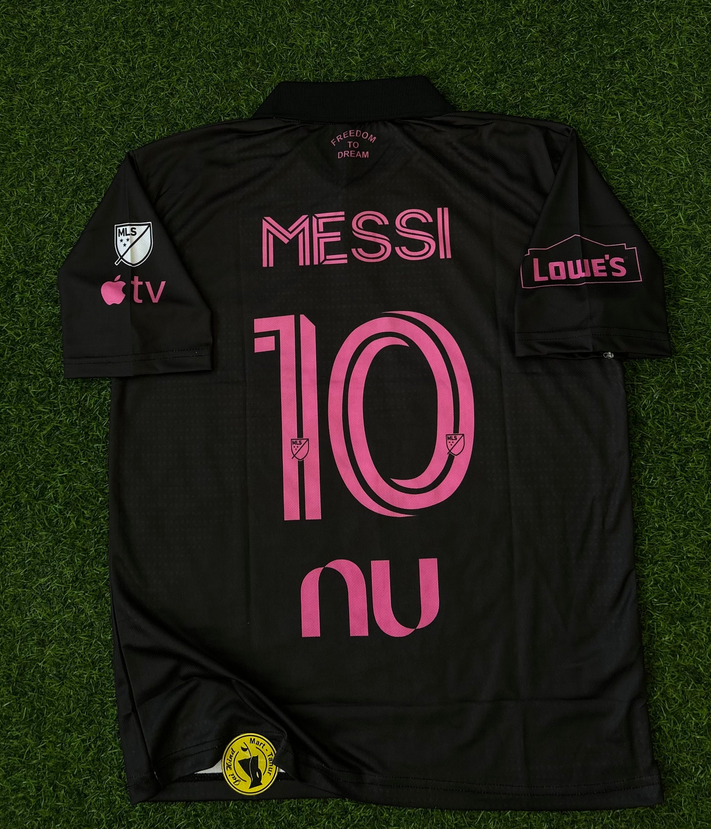 INTER MIAMI 2026-27 SEASON AWAY JERSEY, HALF SLEEVE  POLO  SUBLIMATION