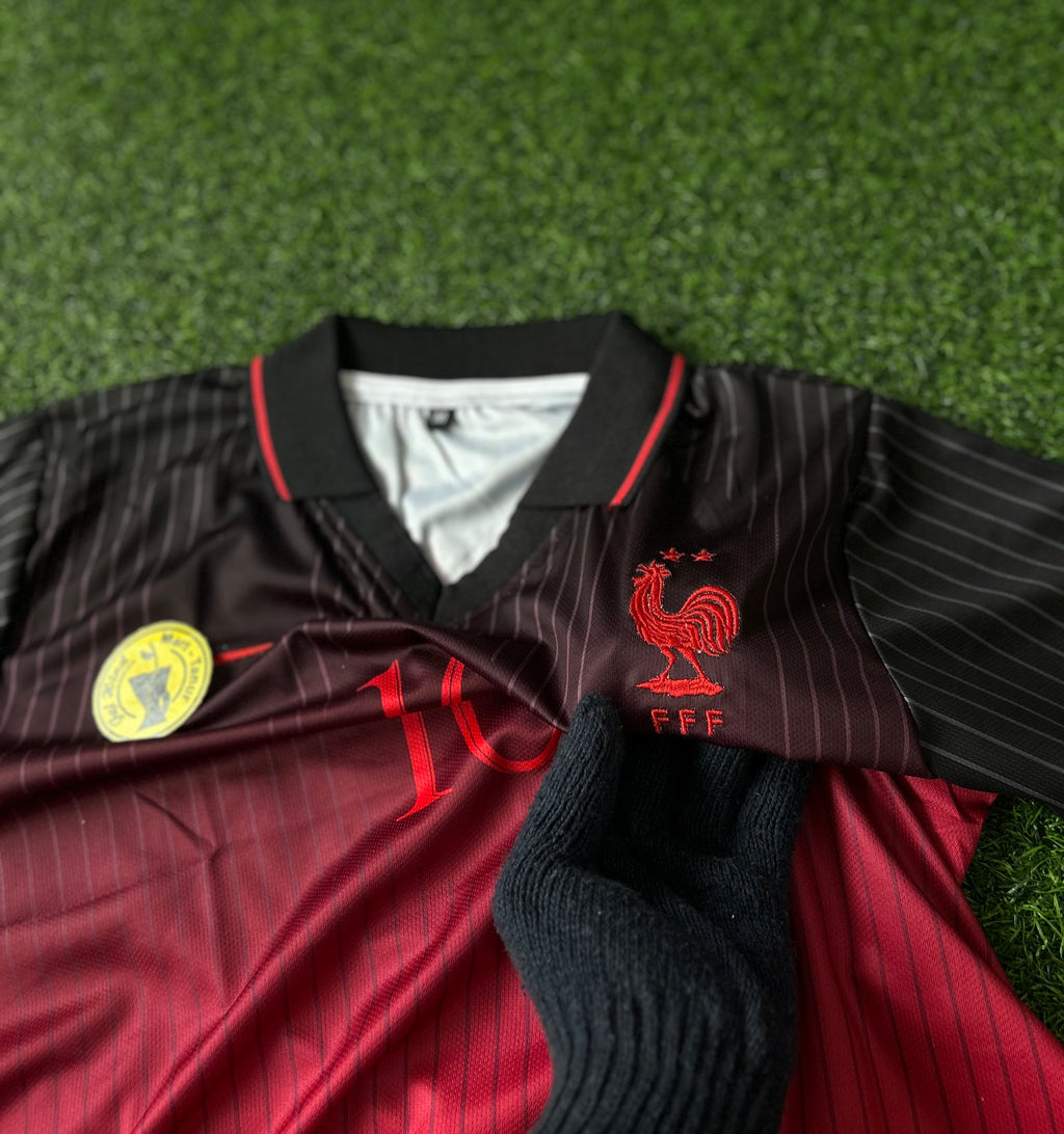FRANCE SPECIAL EDITION JERSEY, HALF SLEEVE POLO EMBROIDERY