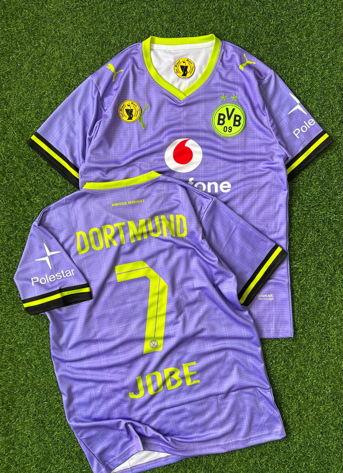 DORTMUND 2026-27 SEASON THIRD JERSEY, HALF SLEEVE EMBROIDERY