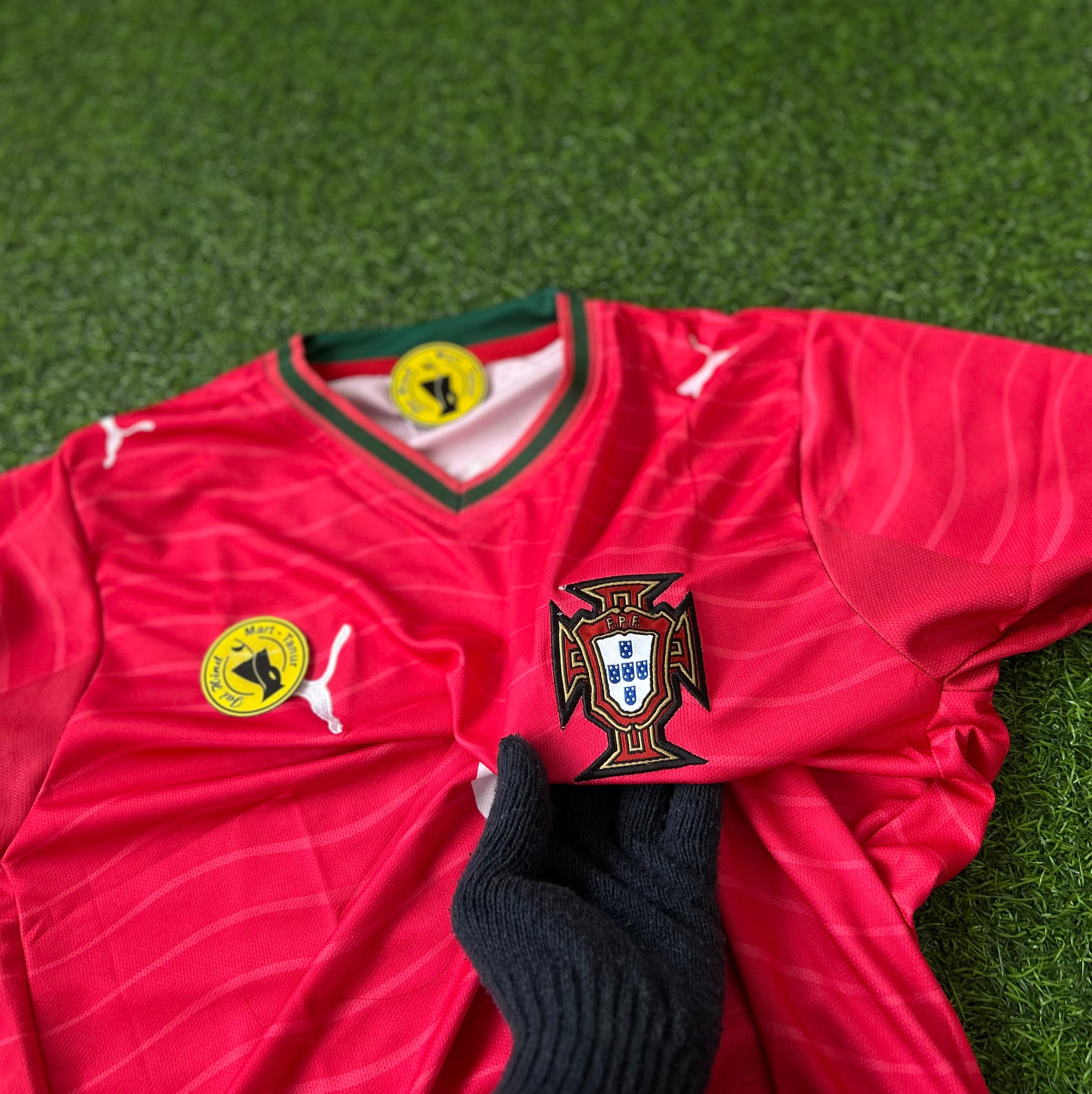 PORTUGAL 2026 WORLD CUP HOME KIT, HALF SLEEVE  EMBROIDERY