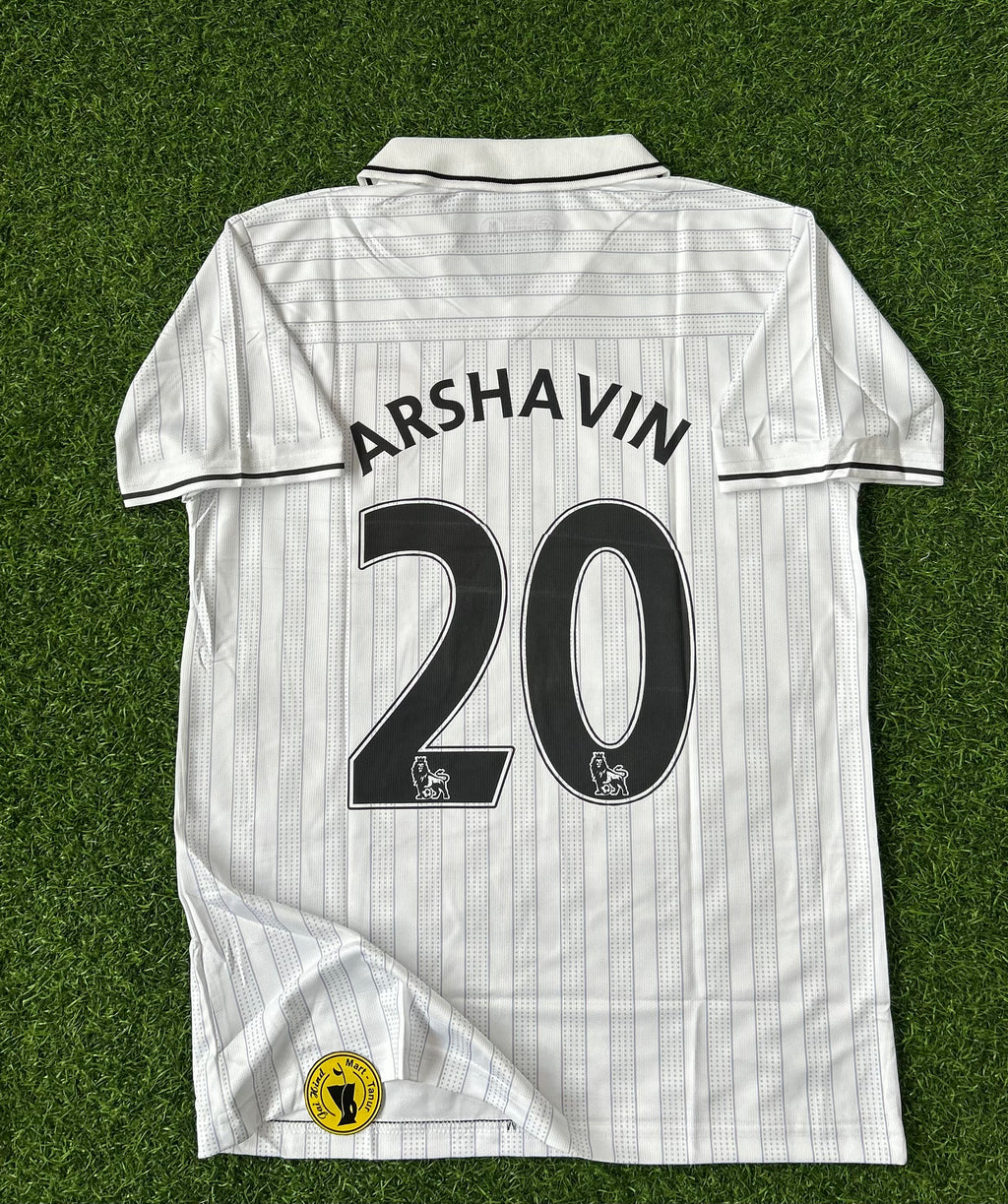 ARSENAL 2009-10 THIRD KIT , HALF SLEEVE POLO  EMBROIDERY