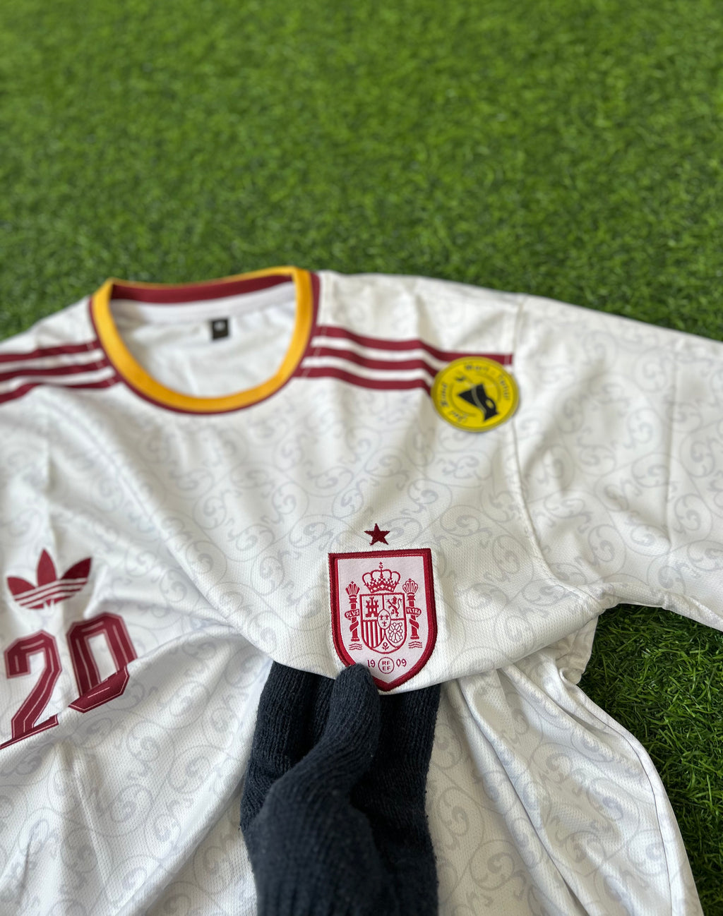SPAIN 2026 WORLD CUP AWAY KIT, EMBROIDERY HALFSLEEVE