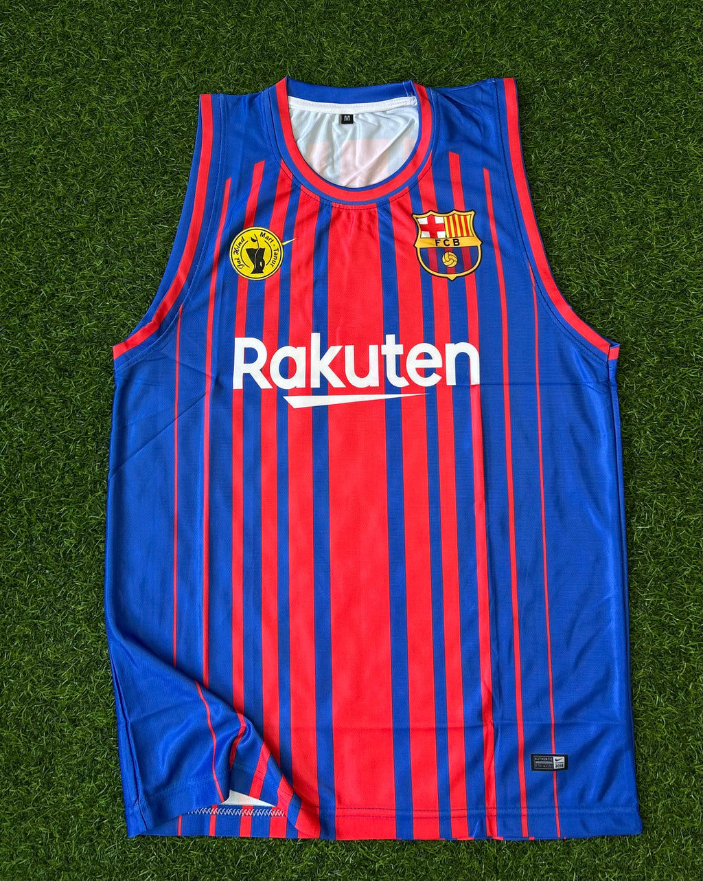 BARCELONA 2017-18 HOME JERSEY, SLEEVELESS SUBLIMATION