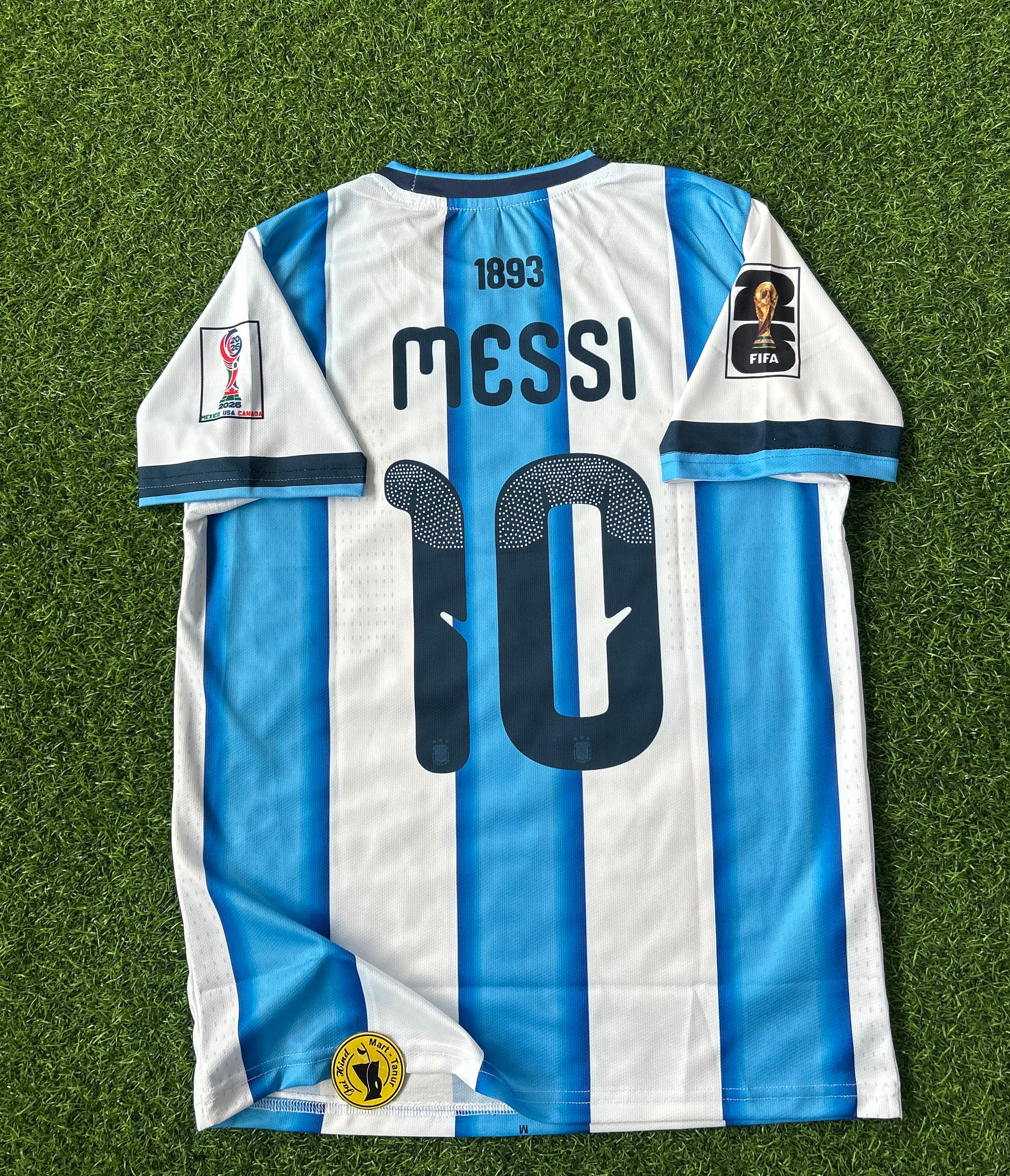 ARGENTINA 2026 WORLD CUP HOME KIT, HALF SLEEVE  SUBLIMATION