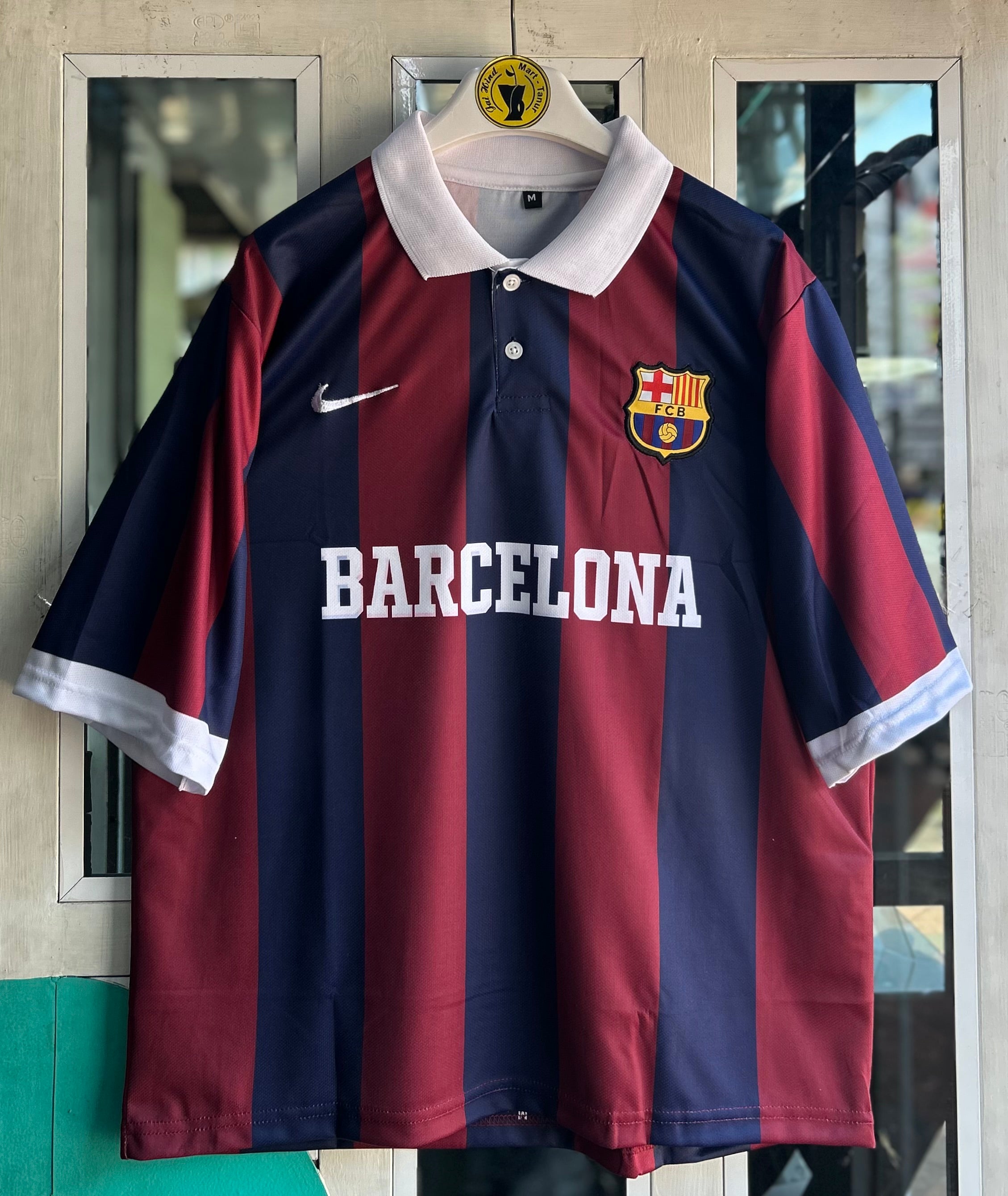 BARCELONA VINTAGE SPECIAL EDITION KIT, FIVE SLEEVE  POLO  EMBRODERY
