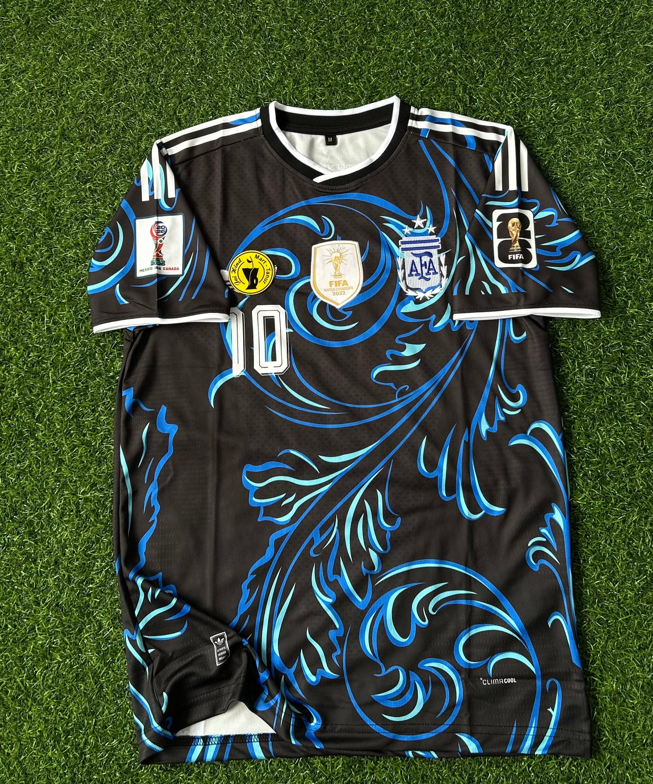 ARGENTINA 2026 WORLD CUP AWAY KIT, HALF SLEEVE  EMBROIDERY