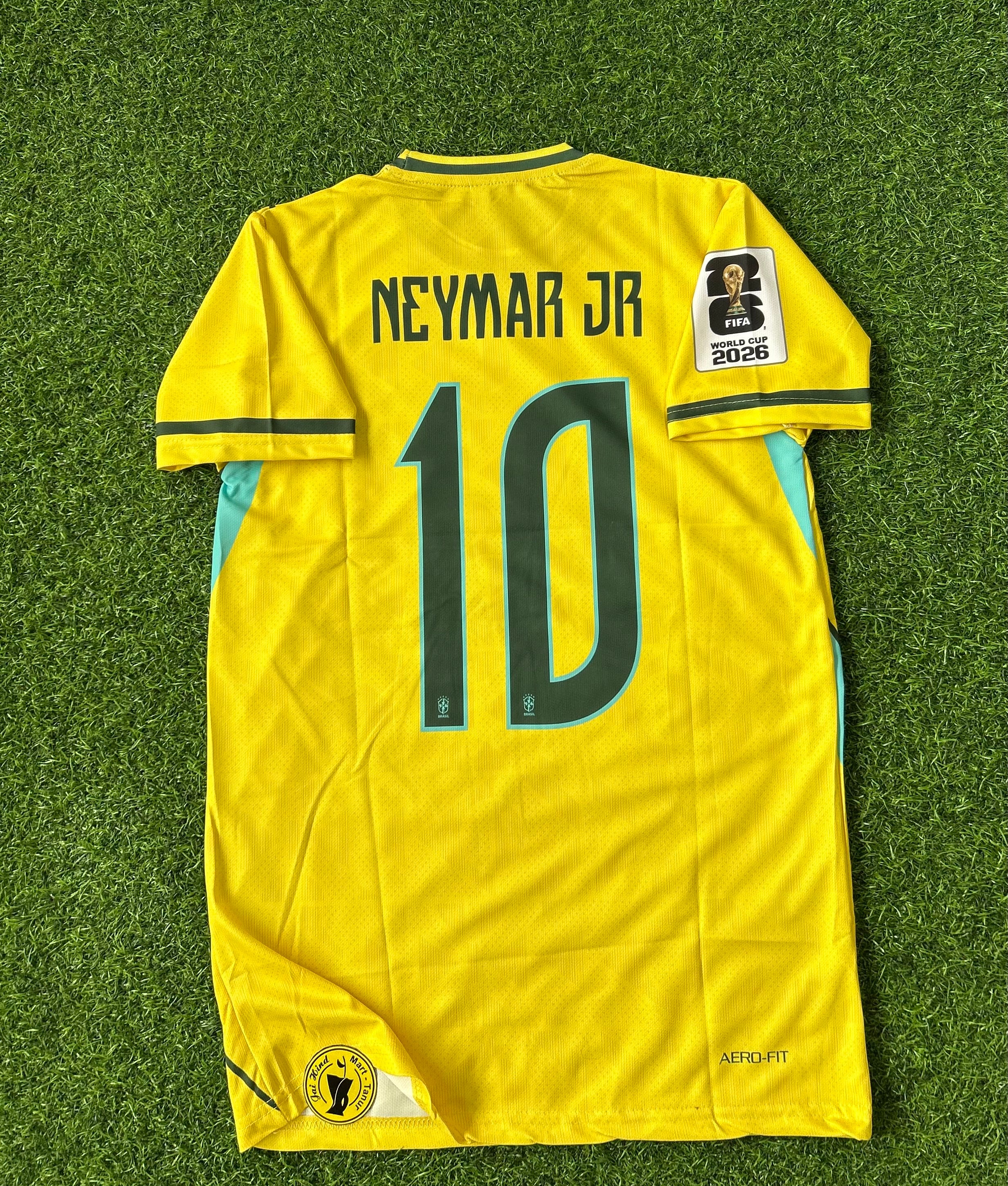 BRAZIL 2026 WORLD CUP HOME KIT, HALF SLEEVE SUBLIMATION