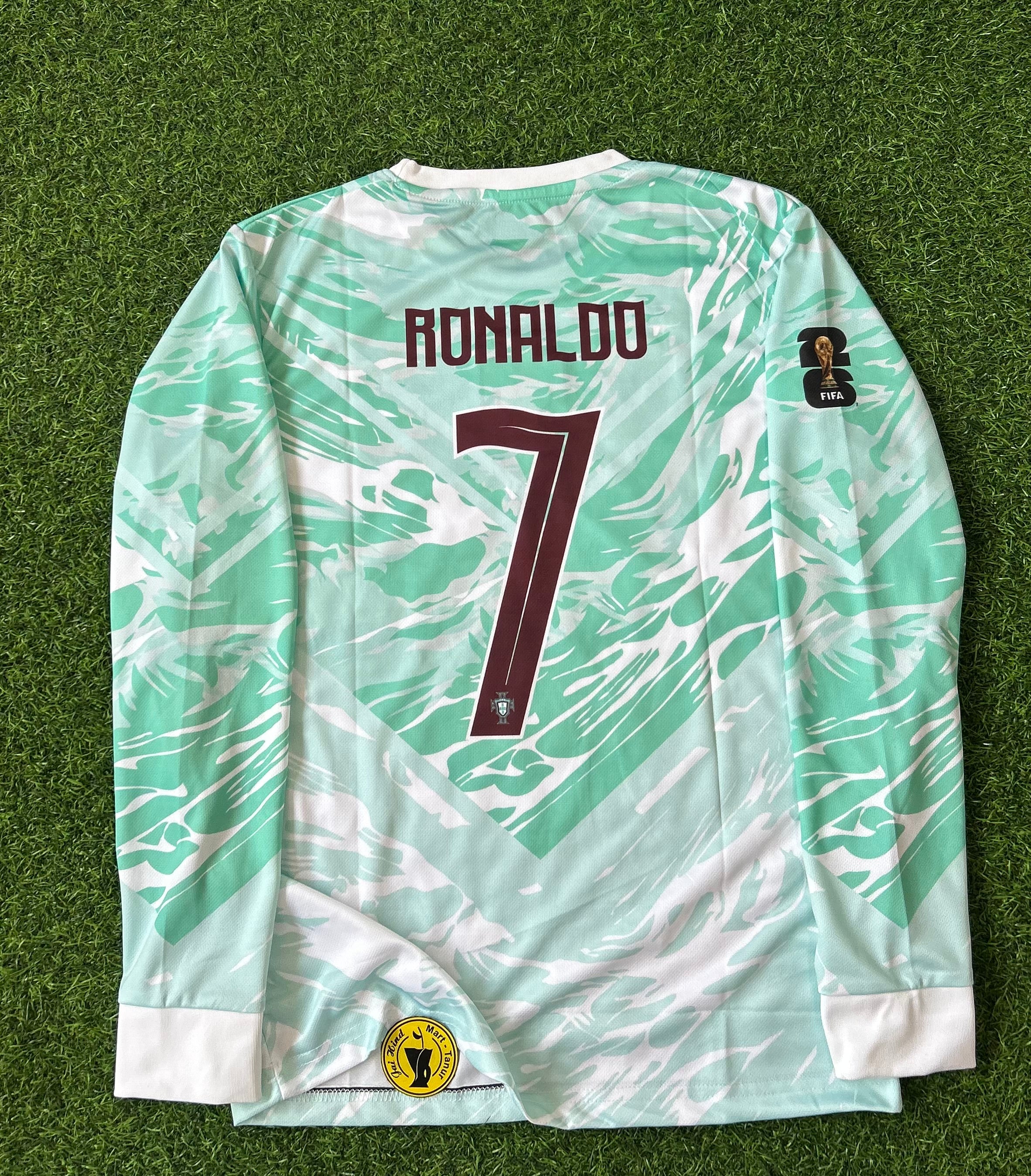 PORTUGAL 2026 WORLD CUP AWAY KIT, FULL SLEEVE EMBROIDERY