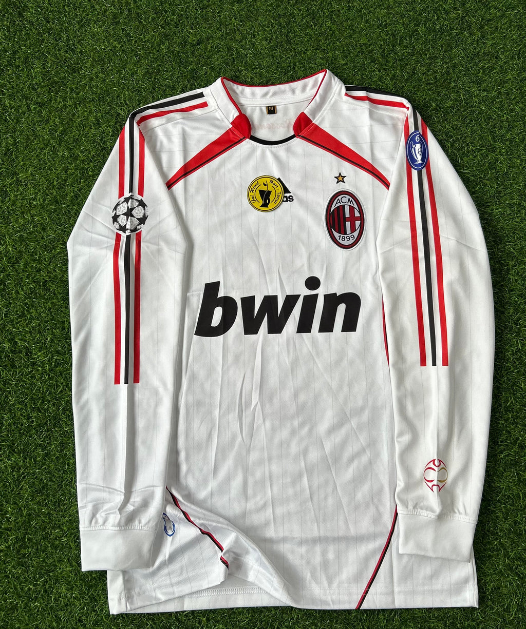 AC MILAN 2006-07 AWAY KIT, FULL SLEEVE EMBROIDERY