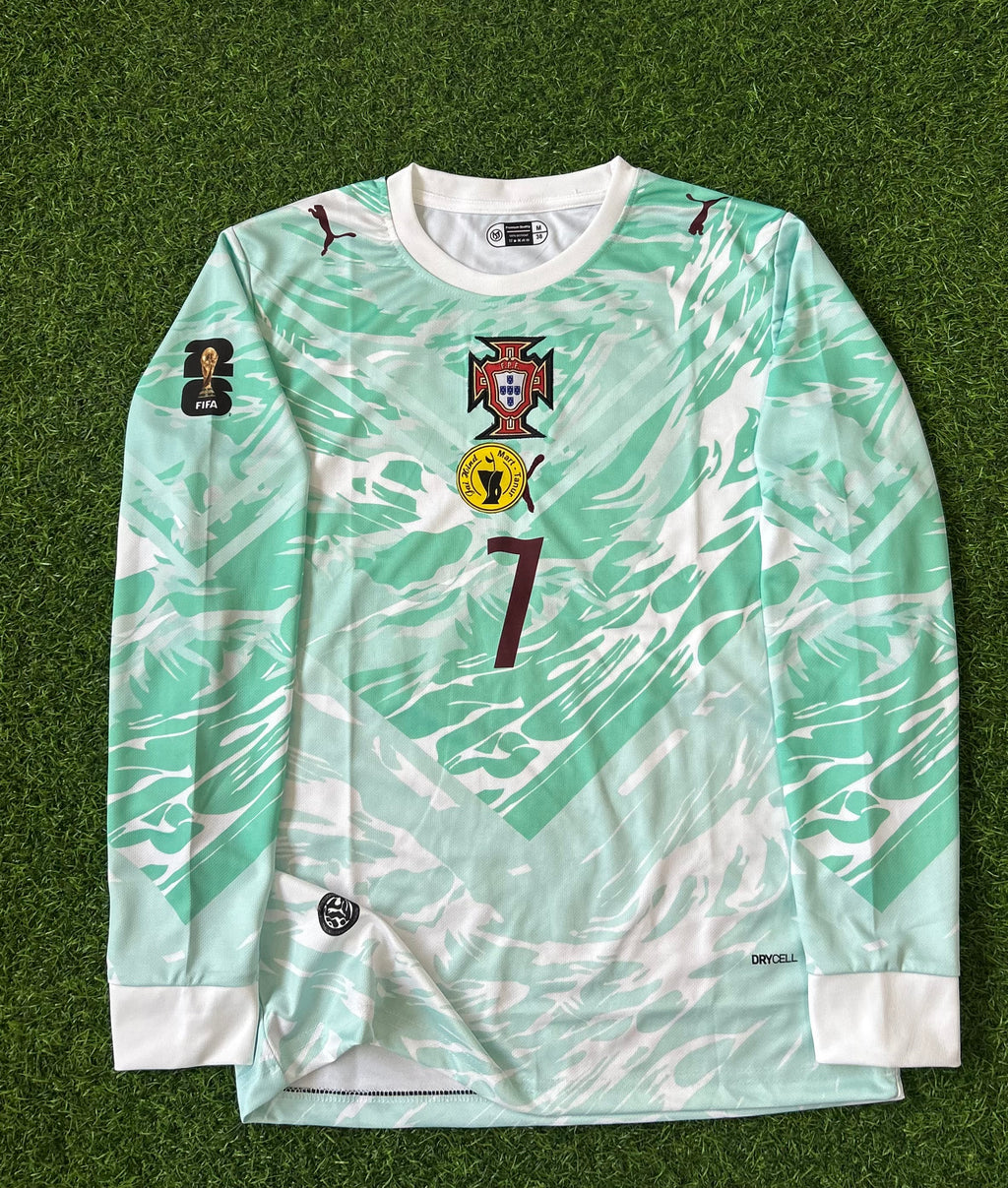 PORTUGAL 2026 WORLD CUP AWAY KIT, FULL SLEEVE EMBROIDERY