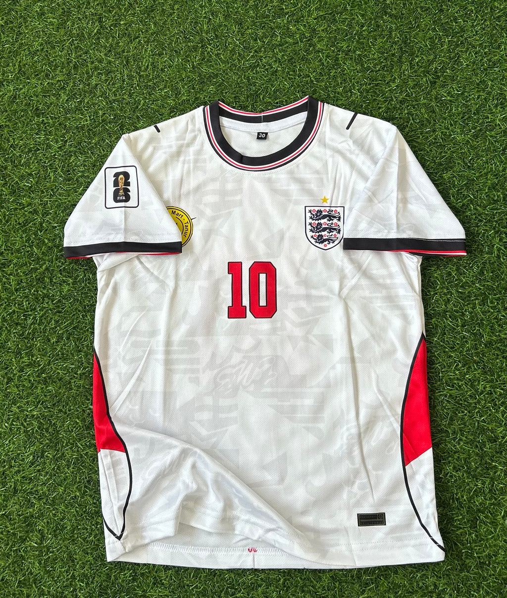 ENGLAND 2026 WORLD CUP HOME KIT, HALF SLEEVE SUBLIMATION (KID SIZE)