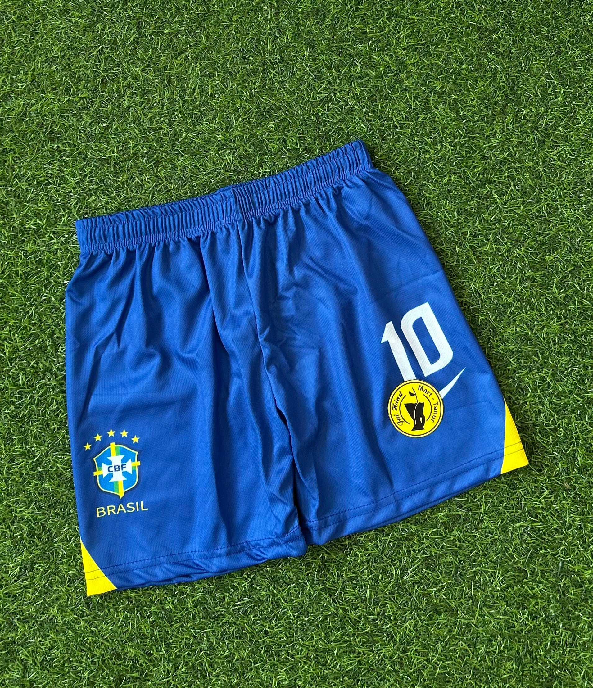 BRAZIL 2026 WORLD CUP HOME KIT, HALF SLEEVE SUBLIMATION, JERSEY & SHORTS (KID SIZE)