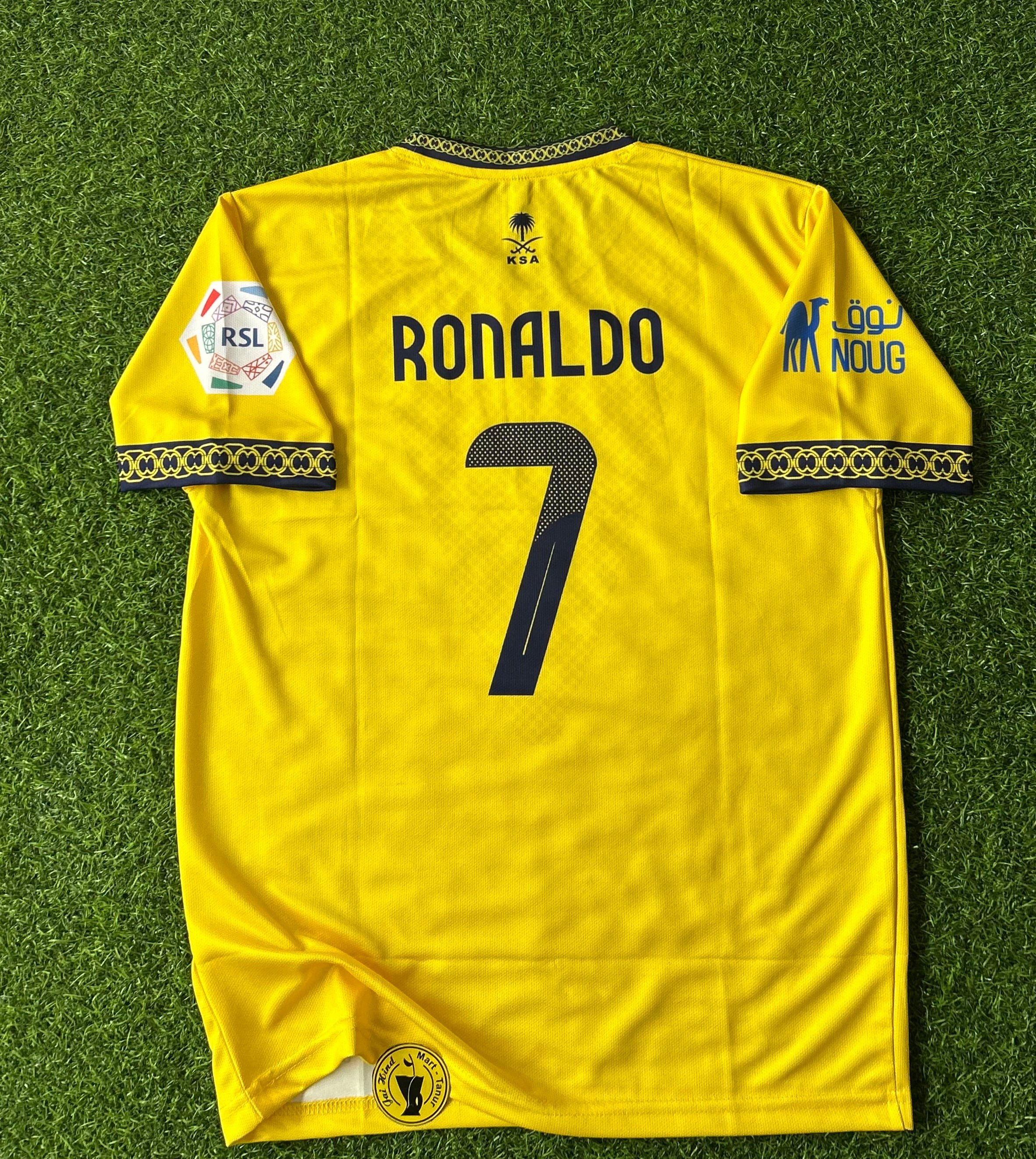 AL NASSR 2026-27 SEASON HOME JERSEY, HALF SLEEVE SUBLIMATION