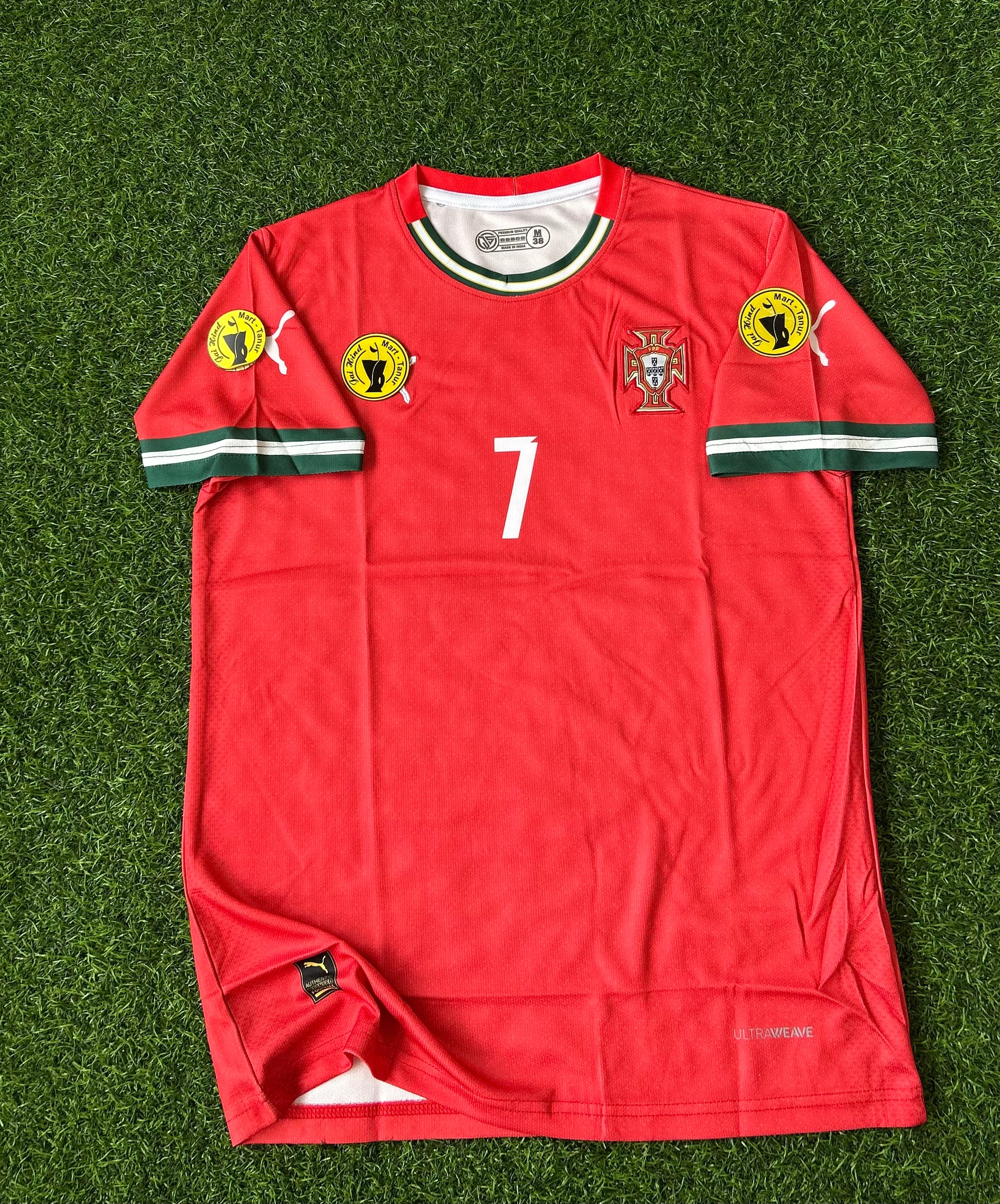 ウェア Joga PORTUGAL EMBROIDERED JERSEY S PORTUGAL 2025 HOME KIT, HALF SLEEVE EMBROIDERY – JAIHIND SPORTS