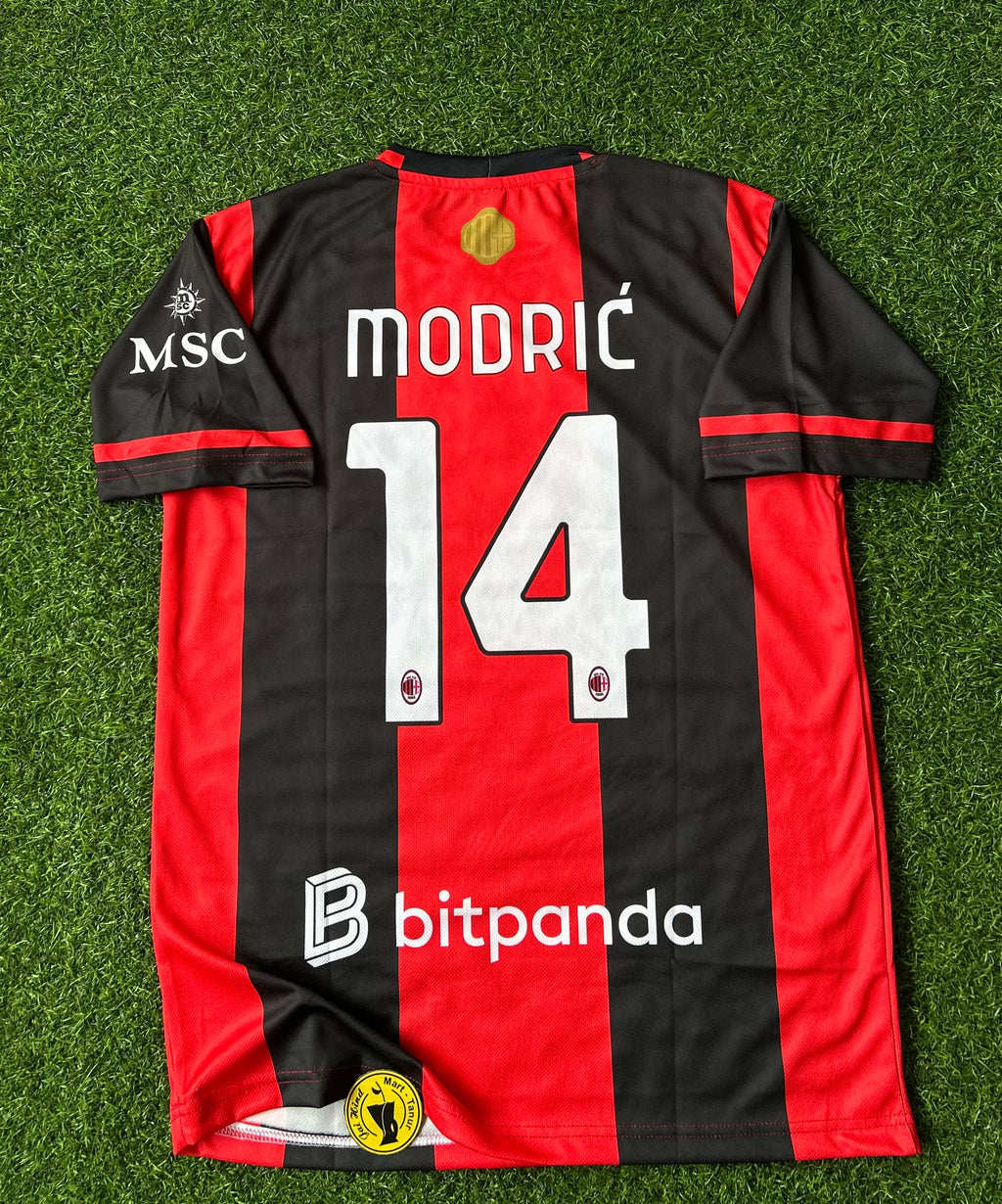 AC MILAN 2026-27 SEASON HOME JERSEY, HALF SLEEVE SUBLIMATION