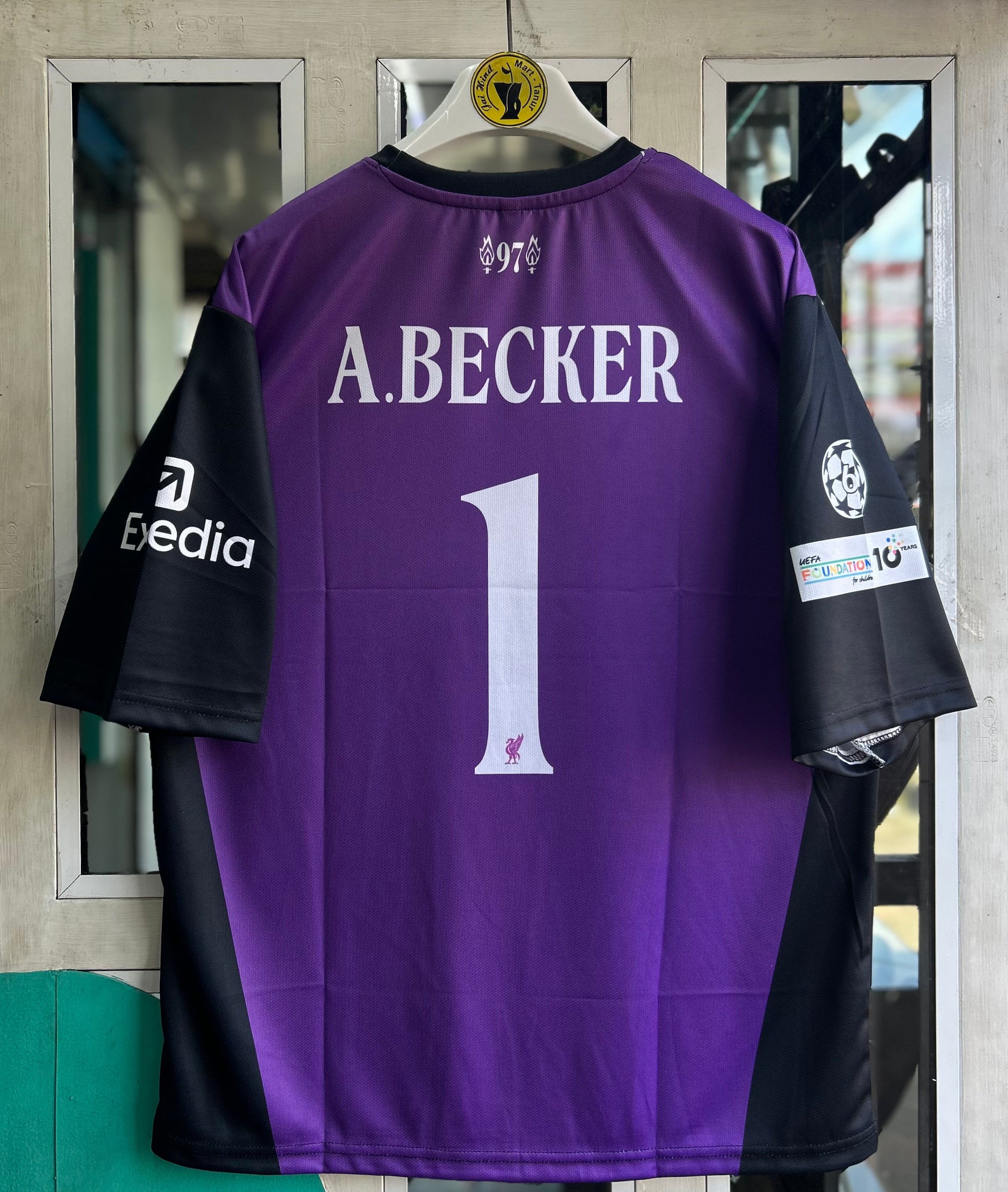 LIVERPOOL 2026-27 SEASON AWAY GK JERSEY, FIVE SLEEVE SUBLIMATION