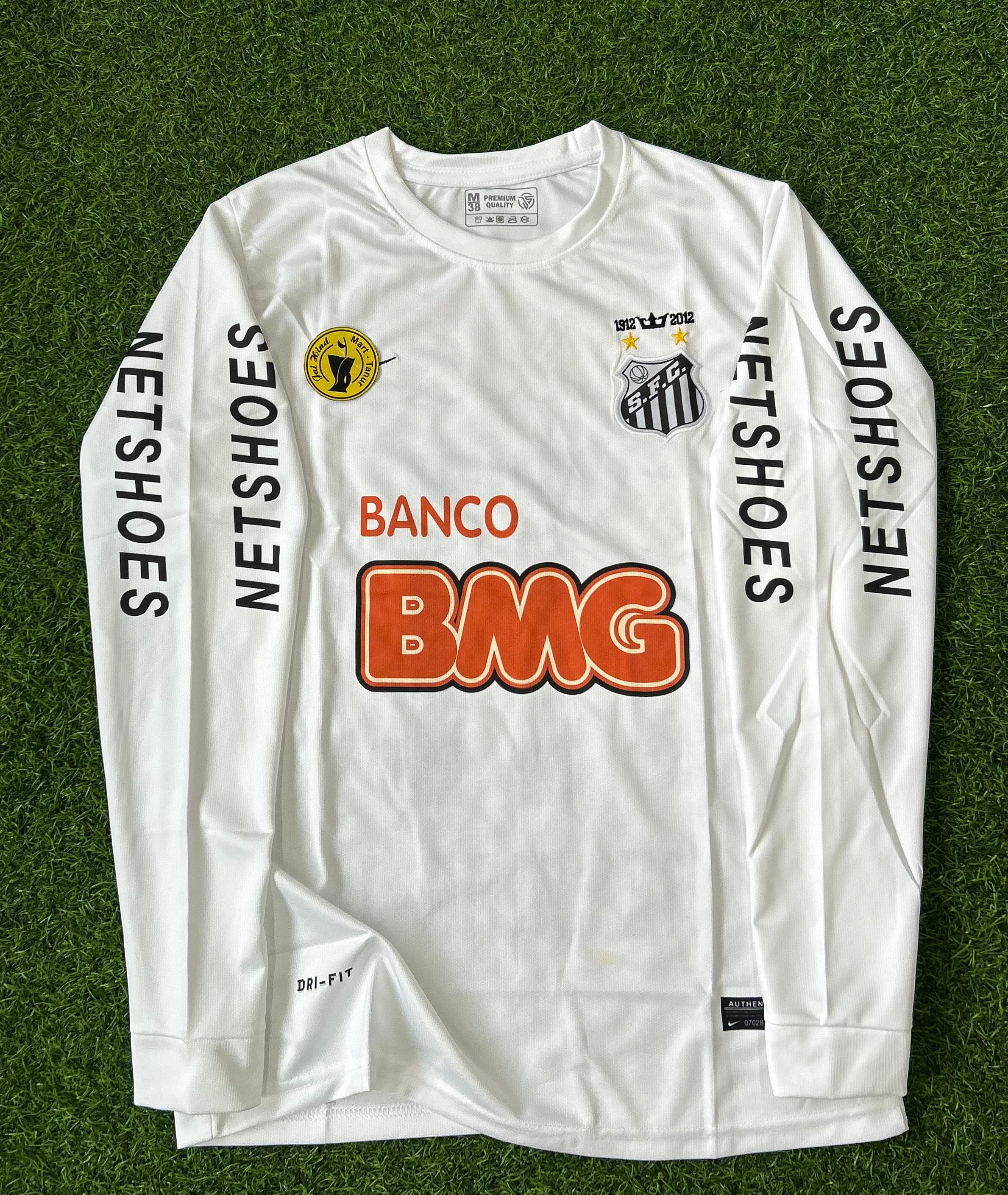 SANTOS 2011-12 SEASON HOME JERSEY , FULLSLEEVE EMBROIDERY