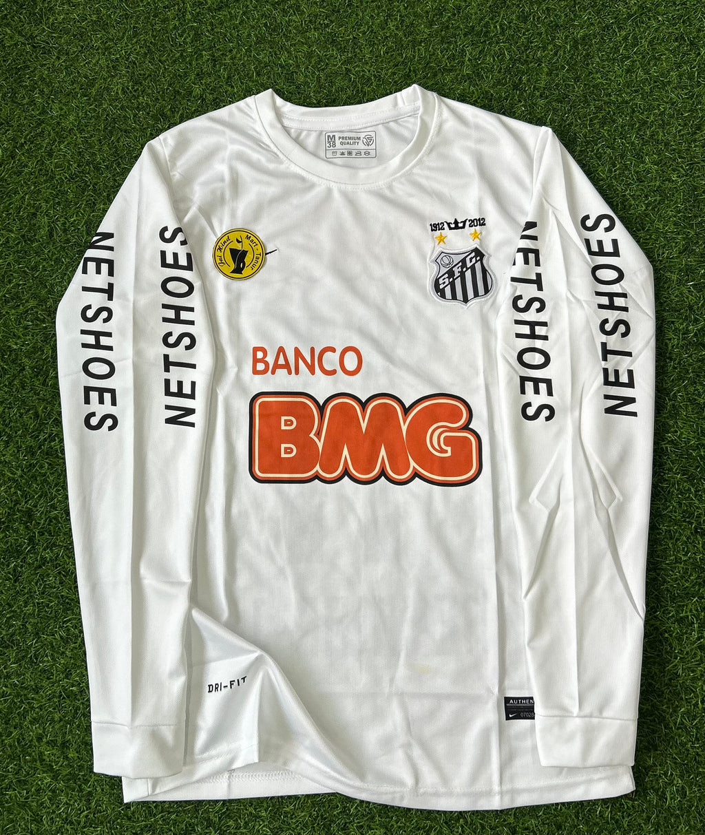 SANTOS 2011-12 SEASON HOME JERSEY , FULLSLEEVE EMBROIDERY