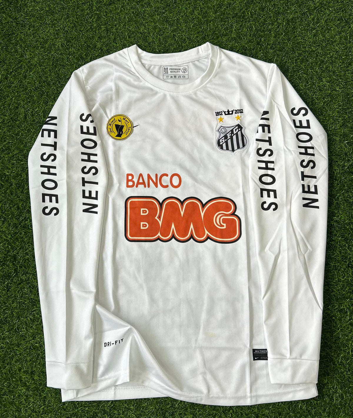 SANTOS 2011-12 SEASON HOME JERSEY , FULLSLEEVE EMBROIDERY