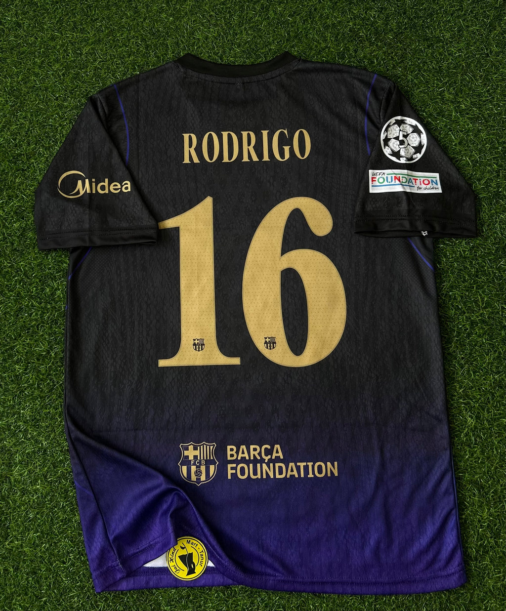 BARCELONA 2026-27 SEASON AWAY JERSEY, HALF SLEEVE, 3D SILICONE HEAT PRESS LOGO