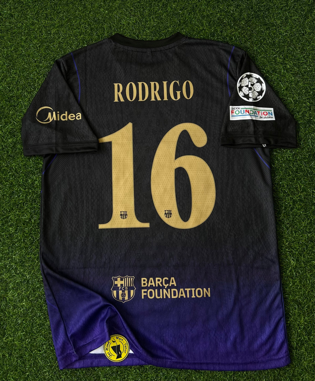 BARCELONA 2026-27 SEASON AWAY JERSEY, HALF SLEEVE, 3D SILICONE HEAT PRESS LOGO
