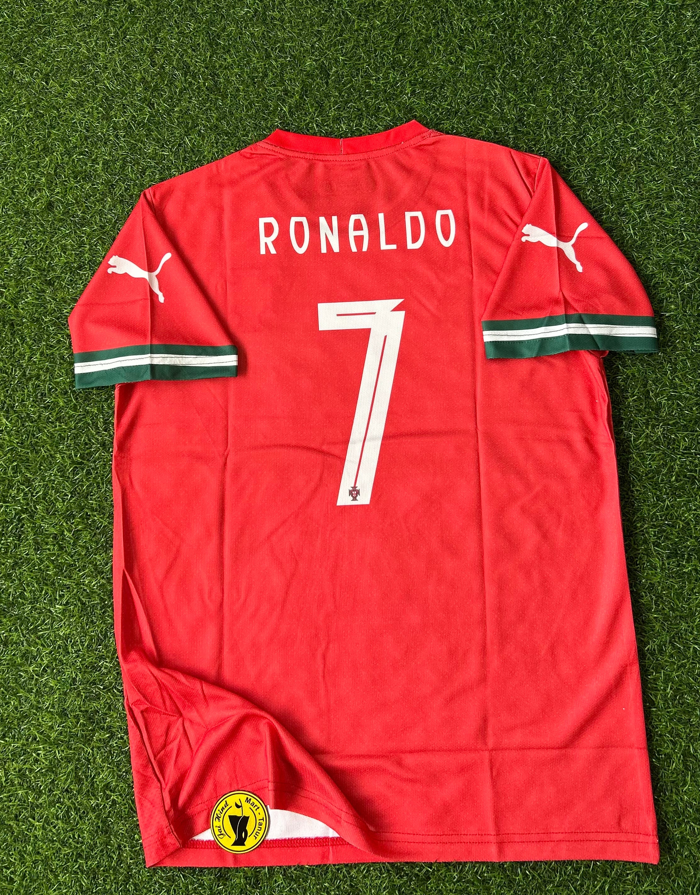 PORTUGAL 2025 HOME KIT, HALF SLEEVE EMBROIDERY