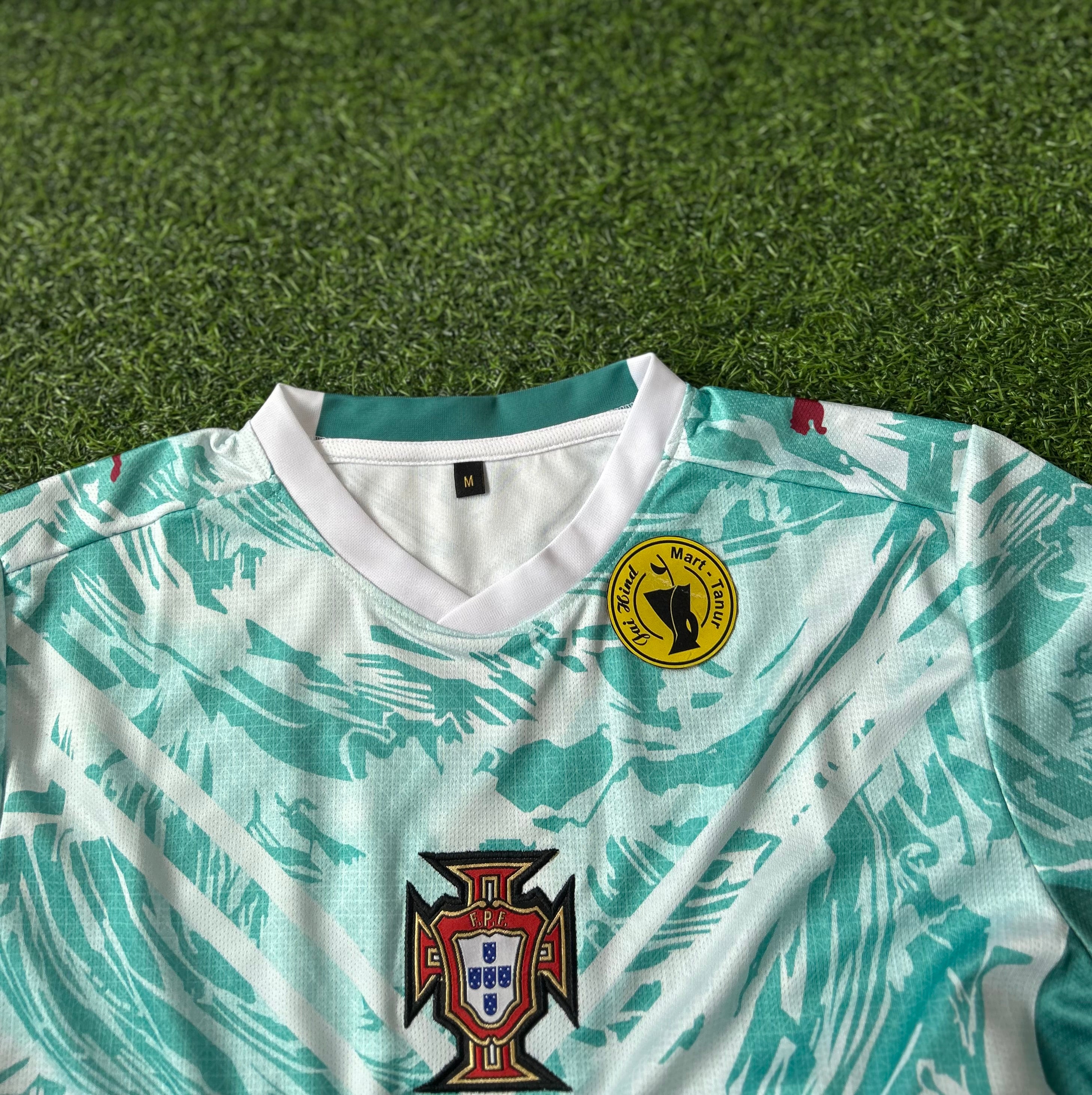 PORTUGAL 2026 WORLD CUP AWAY KIT, HALF SLEEVE  EMBROIDERY ￼