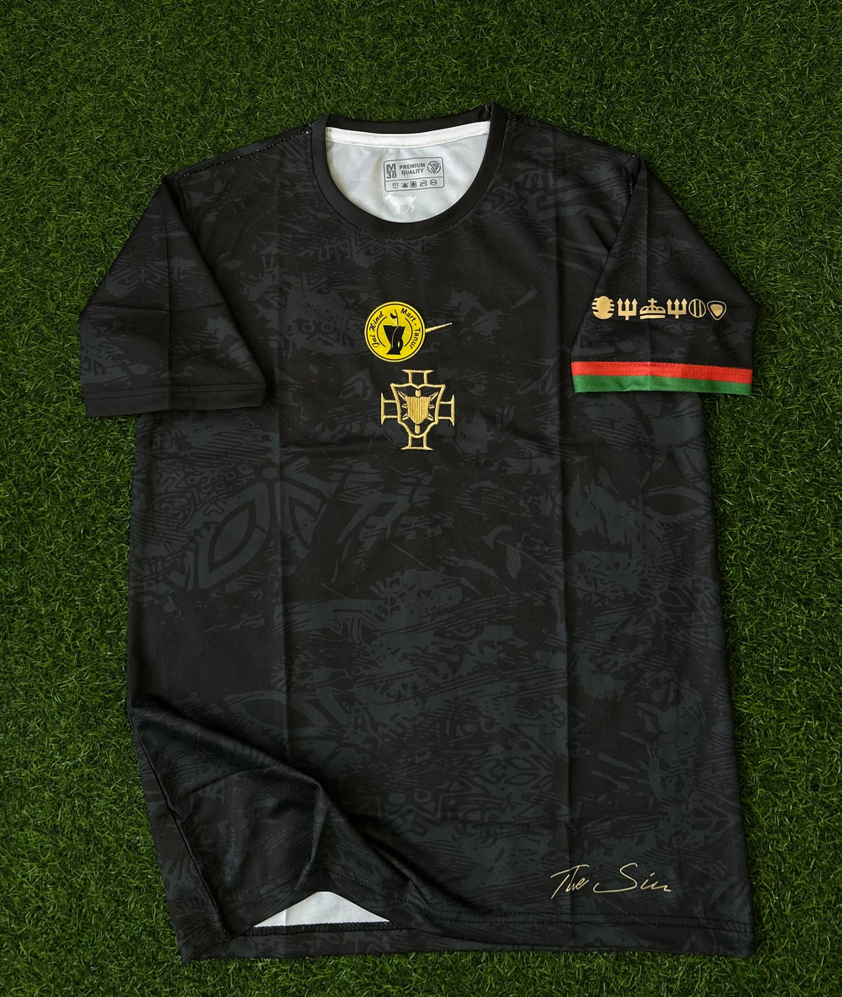 PORTUGAL ‘GOAT’ SPECIAL EDITION JERSEY, RONALDO TRIBUTE, HALF SLEEVE EMBROIDERY