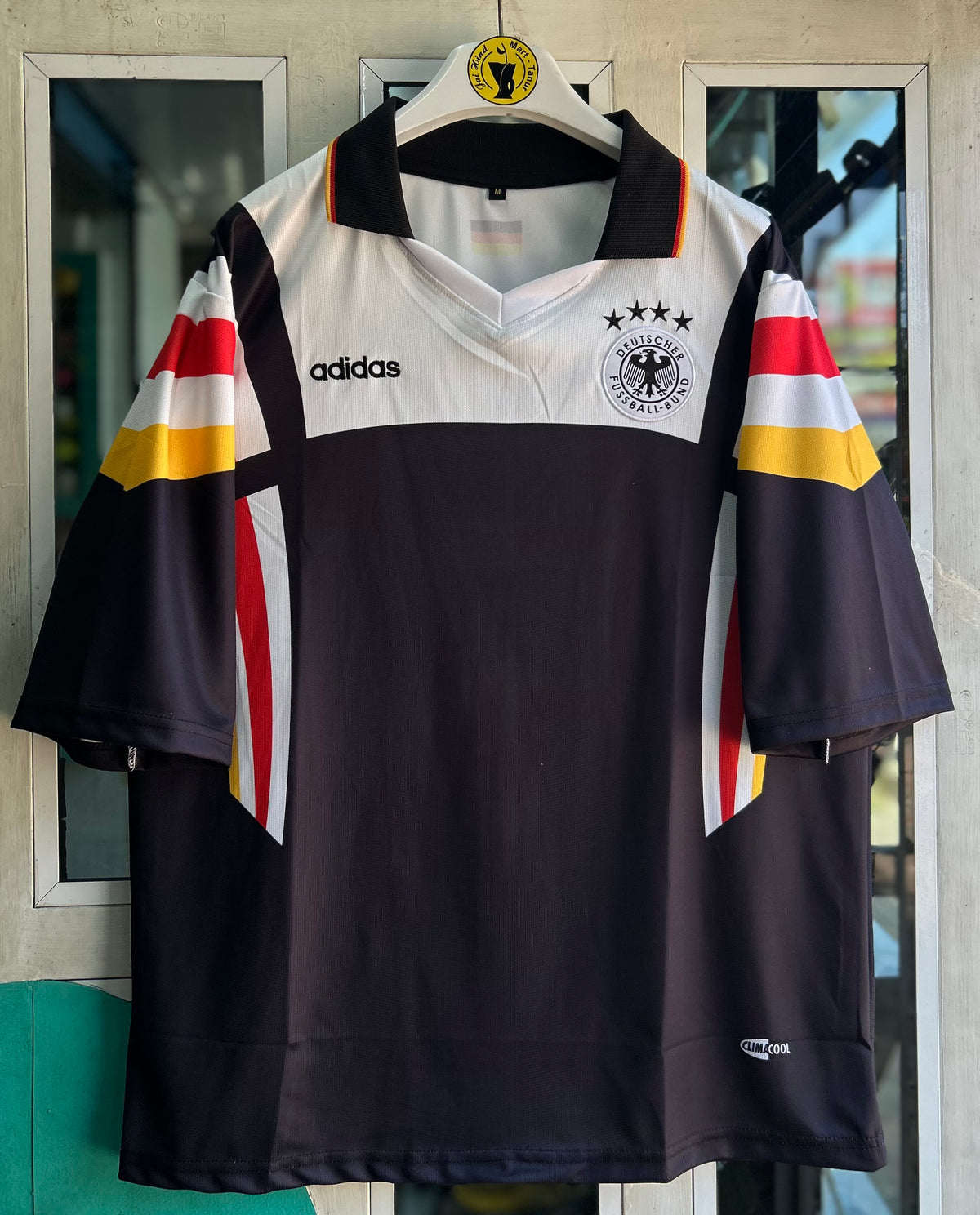GERMANY 1990 SPECIAL EDITION JERSEY, FIVE SLEEVE POLO EMBROIDERY