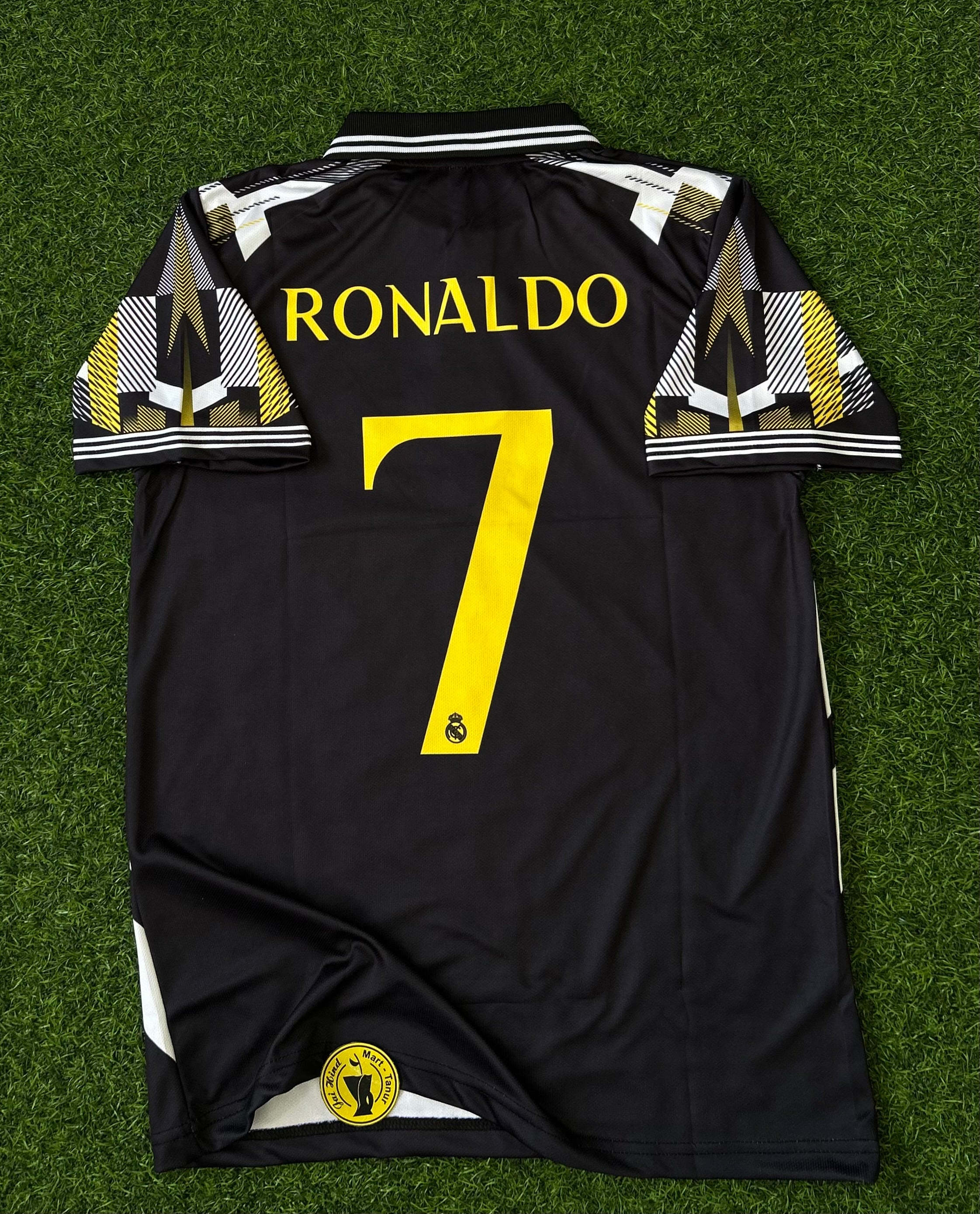 REAL MADRID 2025-26 NOCTURNO SPECIAL EDITION JERSEY, HALF SLEEVE  POLO EMBROIDERY