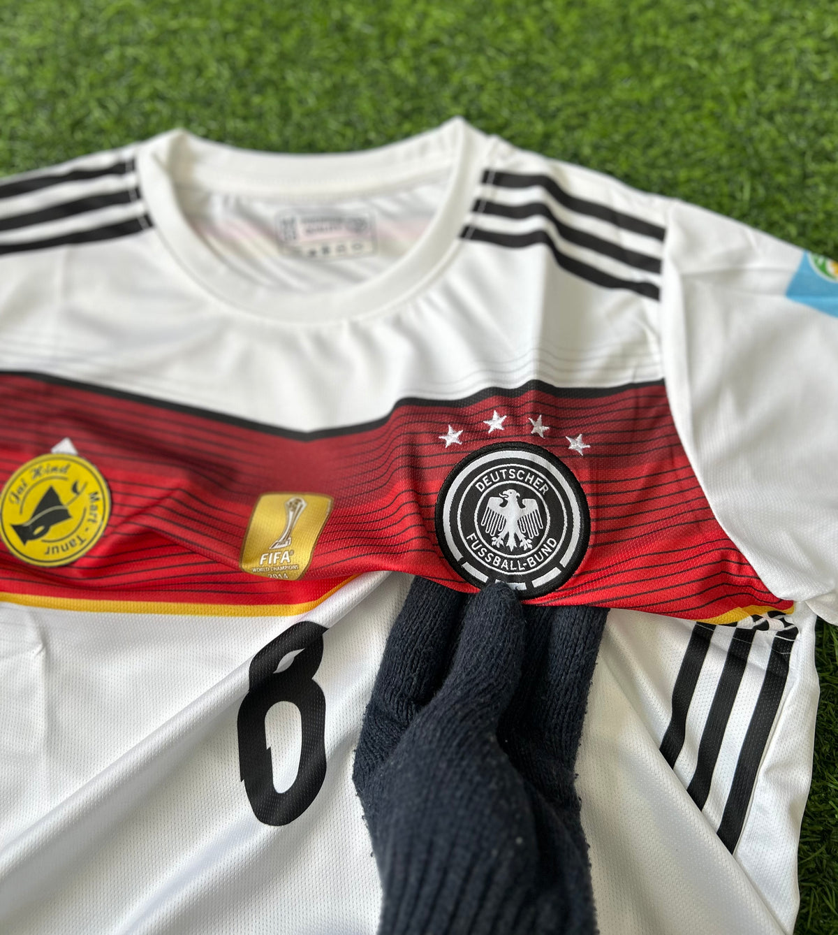 GERMANY 2014 HOME JERSEY, HALF SLEEVE EMBROIDERY