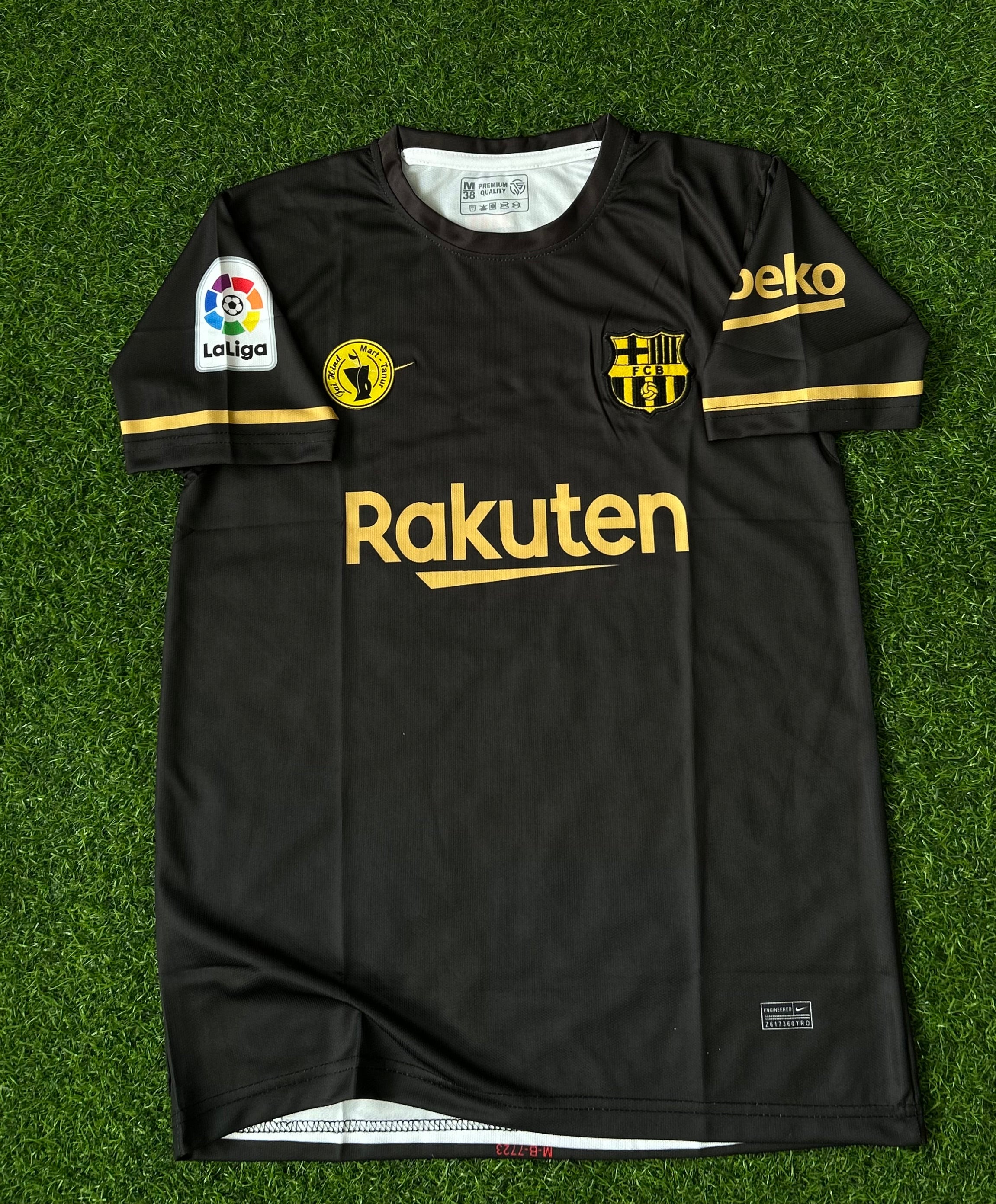 BARCELONA 2020-21 AWAY JERSEY, HALF SLEEVE EMBROIDERY – JAIHIND SPORTS