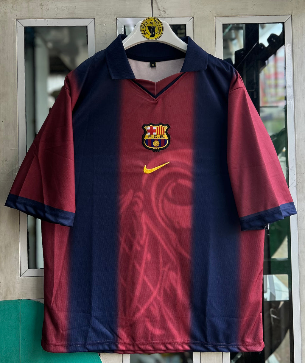 BARCELONA x TRAVIS SCOTT SPECIAL EDITION RETRO, FIVE SLEEVE  POLO EMBROIDERY