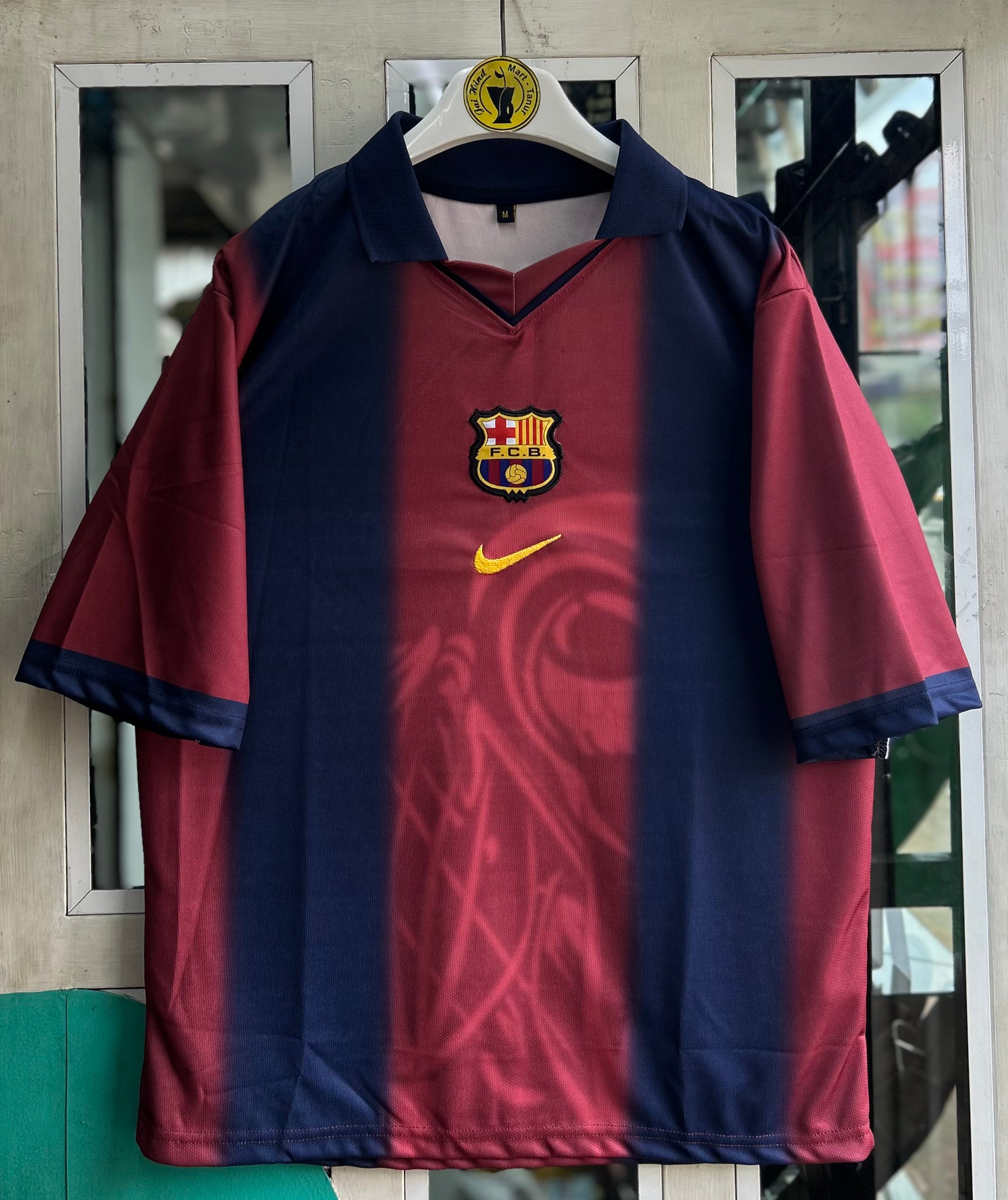BARCELONA x TRAVIS SCOTT SPECIAL EDITION RETRO, FIVE SLEEVE  POLO EMBROIDERY