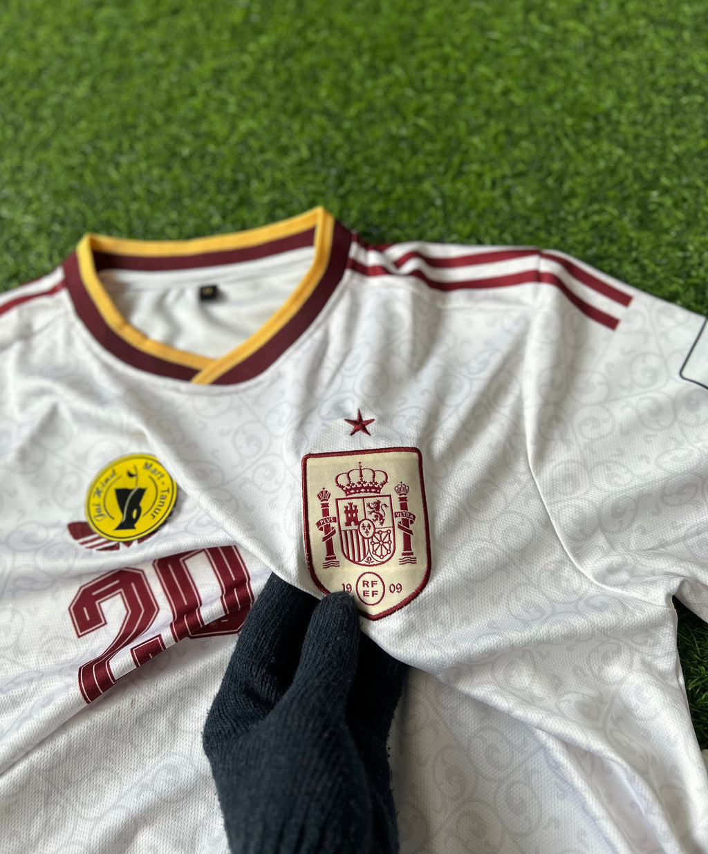 SPAIN 2026 WORLD CUP AWAY KIT, HALF SLEEVE  EMBROIDERY