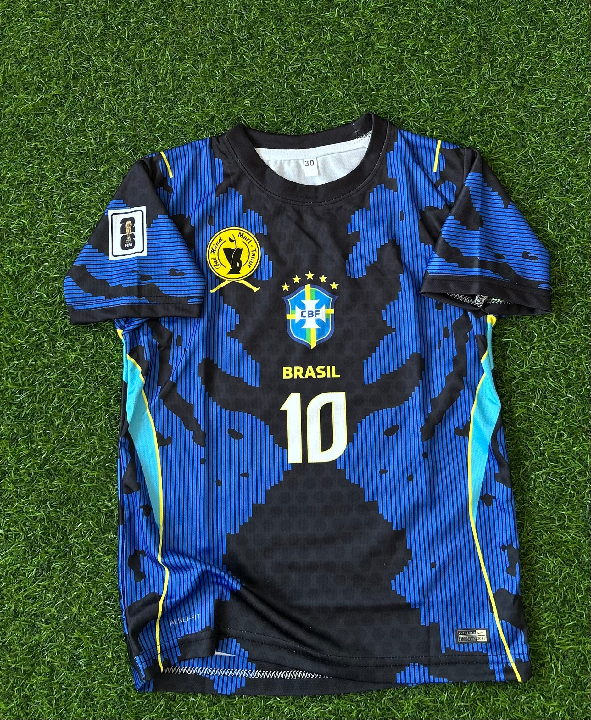 BRAZIL 2026 WORLD CUP AWAY KIT, HALF SLEEVE  SUBLIMATION (KID SIZE)