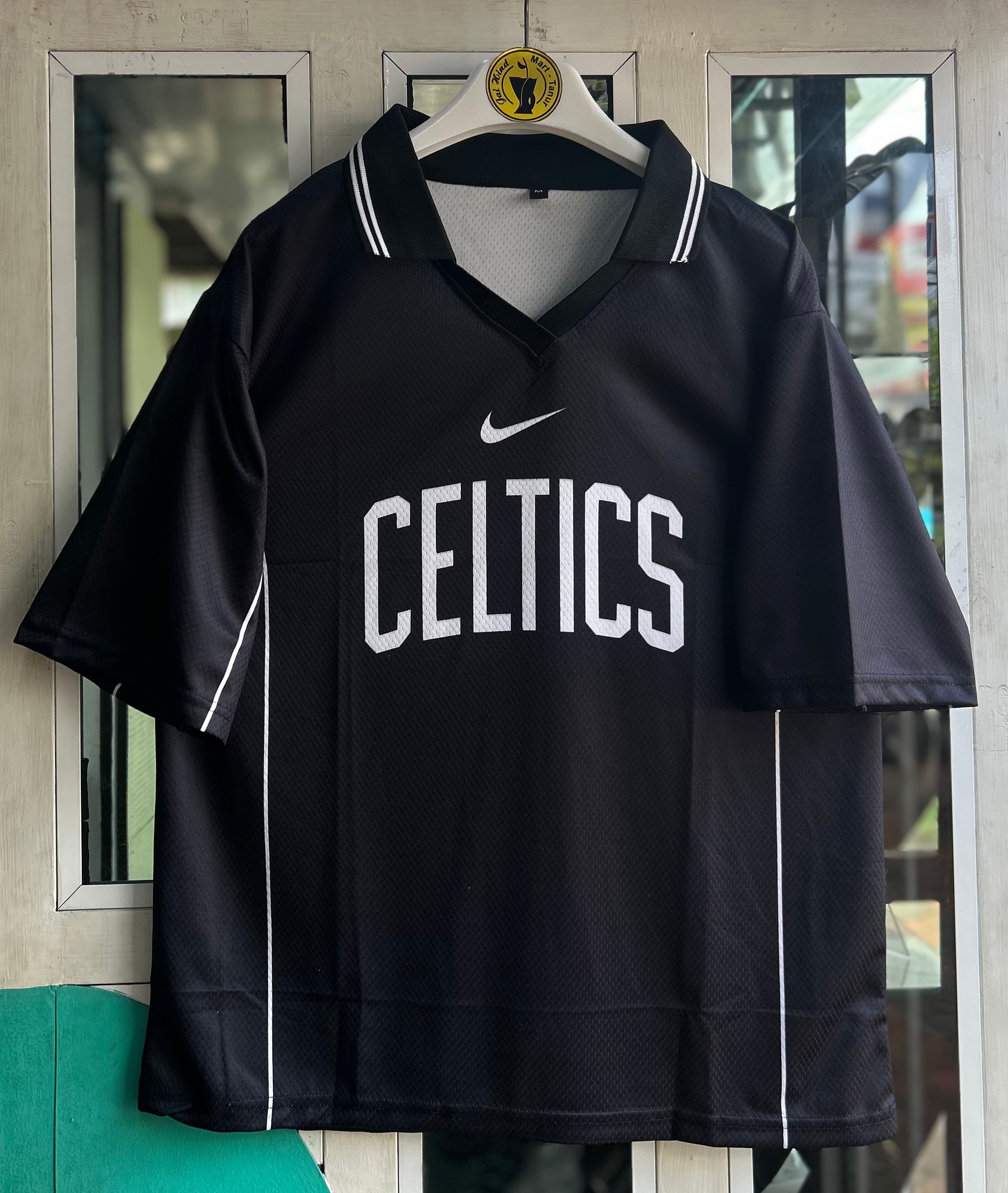 CELTICS BLACK FIVE SLEEVE KIT , POLO SUBLIMATION