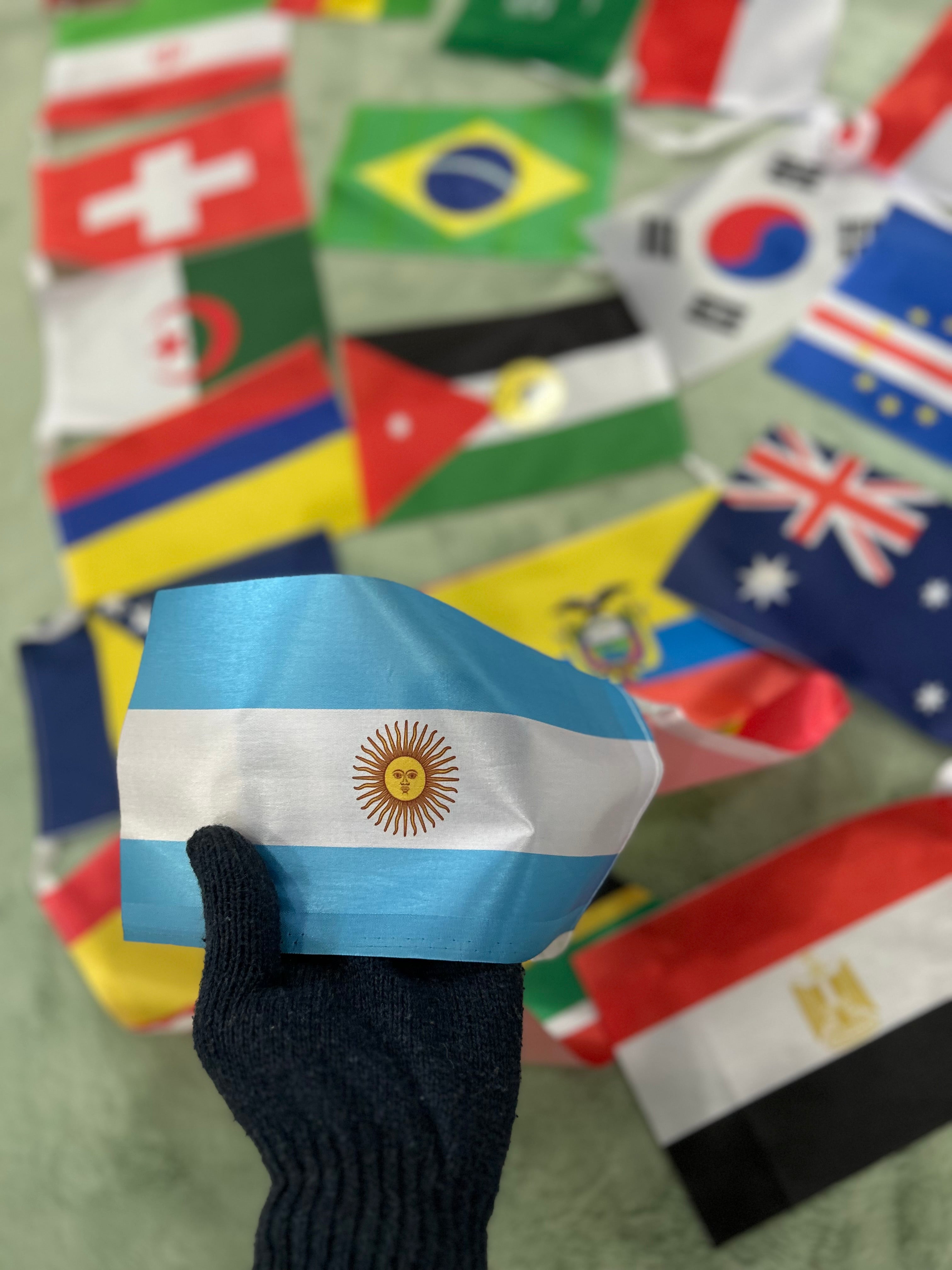 2026 WORLD CUP NATIONAL CHAIN FLAG (48 COUNTRIES)