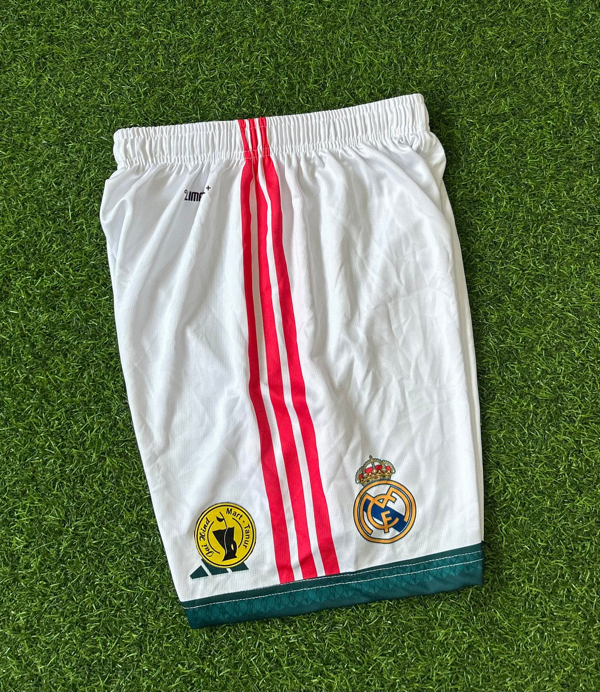 REAL MADRID 2026-27 SEASON HOME SHORTS, DOTKNIT MATERIAL, FULL SUBLIMATION
