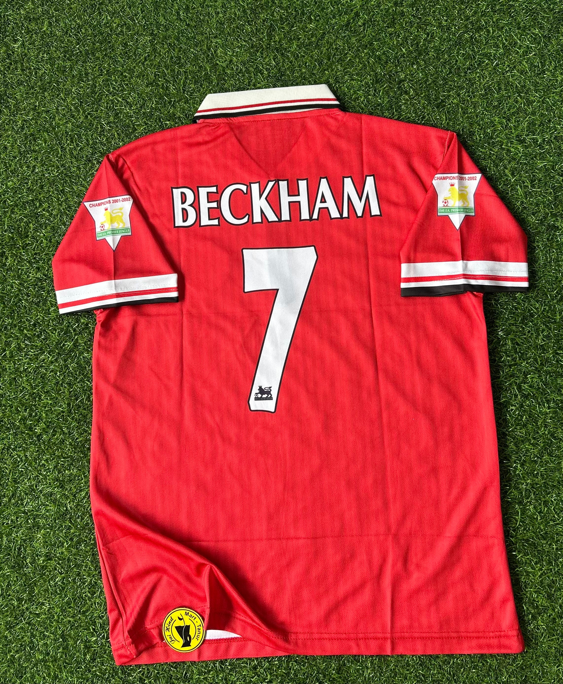 MAN UNITED 1998-99 HOME KIT, HALF SLEEVE POLO EMBROIDERY