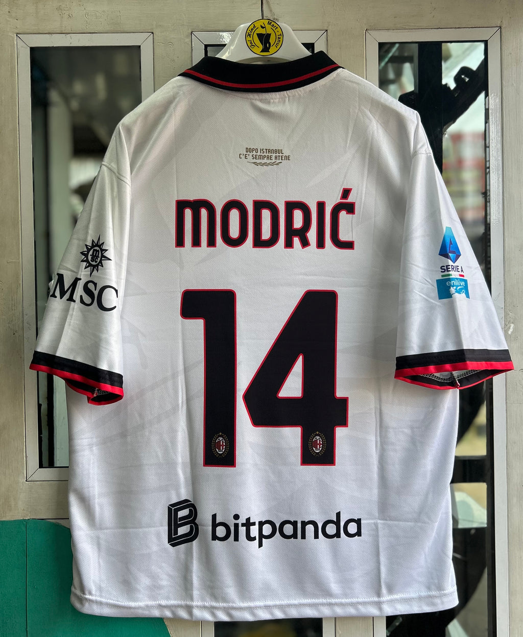 AC MILAN 2026-27 SEASON AWAY JERSEY, FIVE SLEEVE POLO  SUBLIMATION