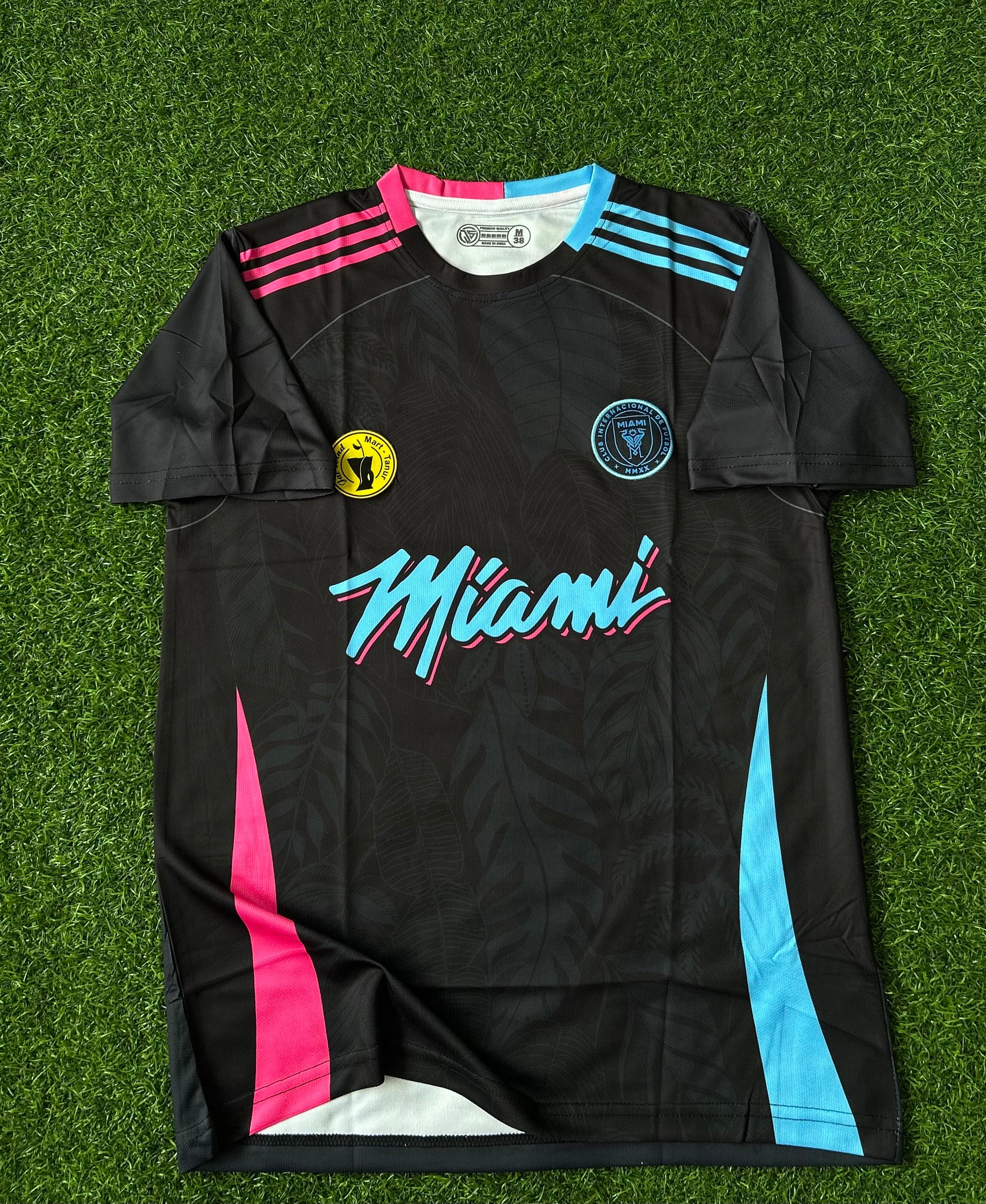 INTER MIAMI 2025-26 BLACK SPECIAL KIT, HALF SLEEVE EMBROIDERY