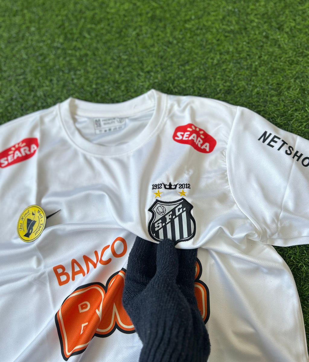 SANTOS 2011-12 HOME KIT, HALF SLEEVE EMBROIDERY