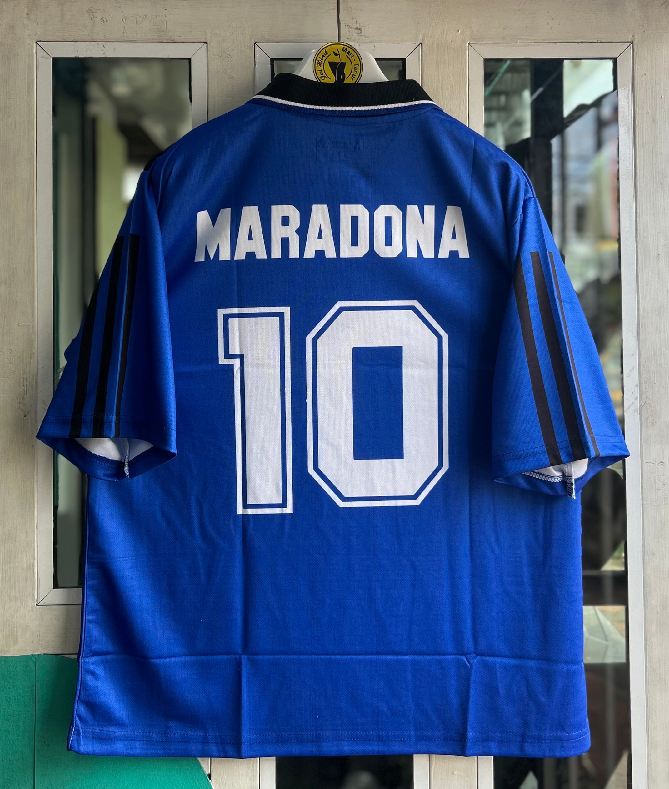 ARGENTINA 1994 AWAY KIT, FIVE SLEEVE POLO
