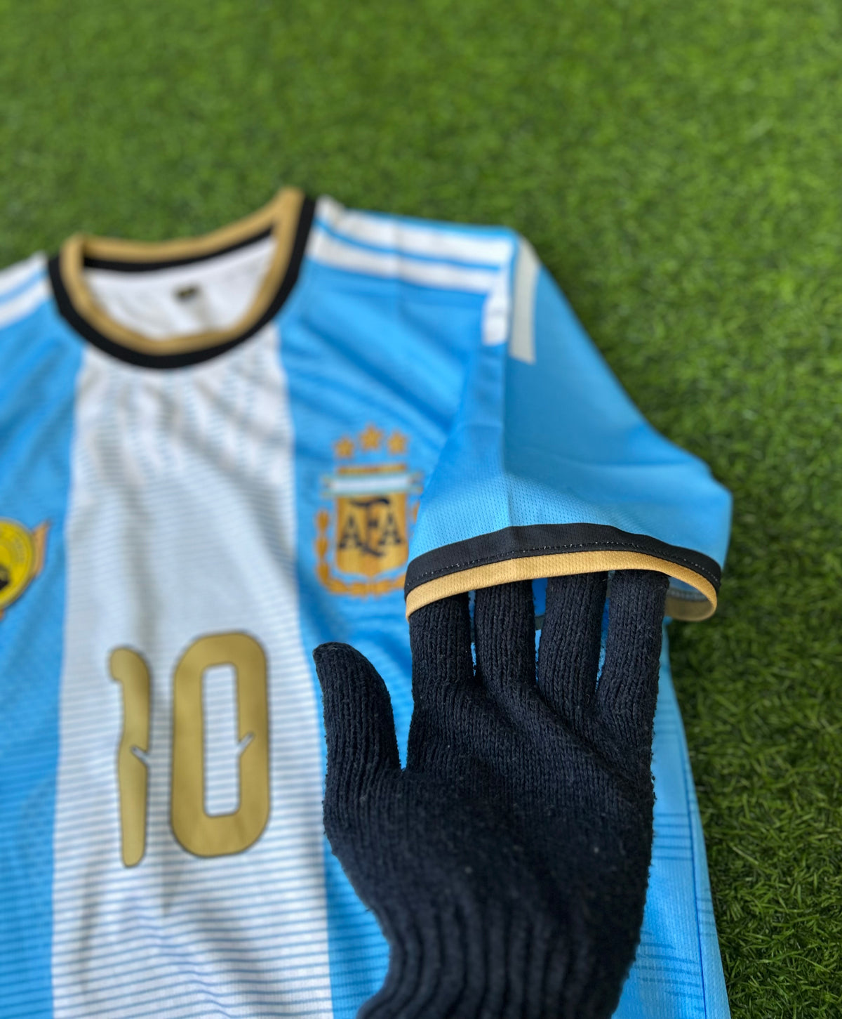 ARGENTINA 2026 MESSI ‘ FAREWELL MATCH’ JERSEY, HALF SLEEVE EMBROIDERY ￼