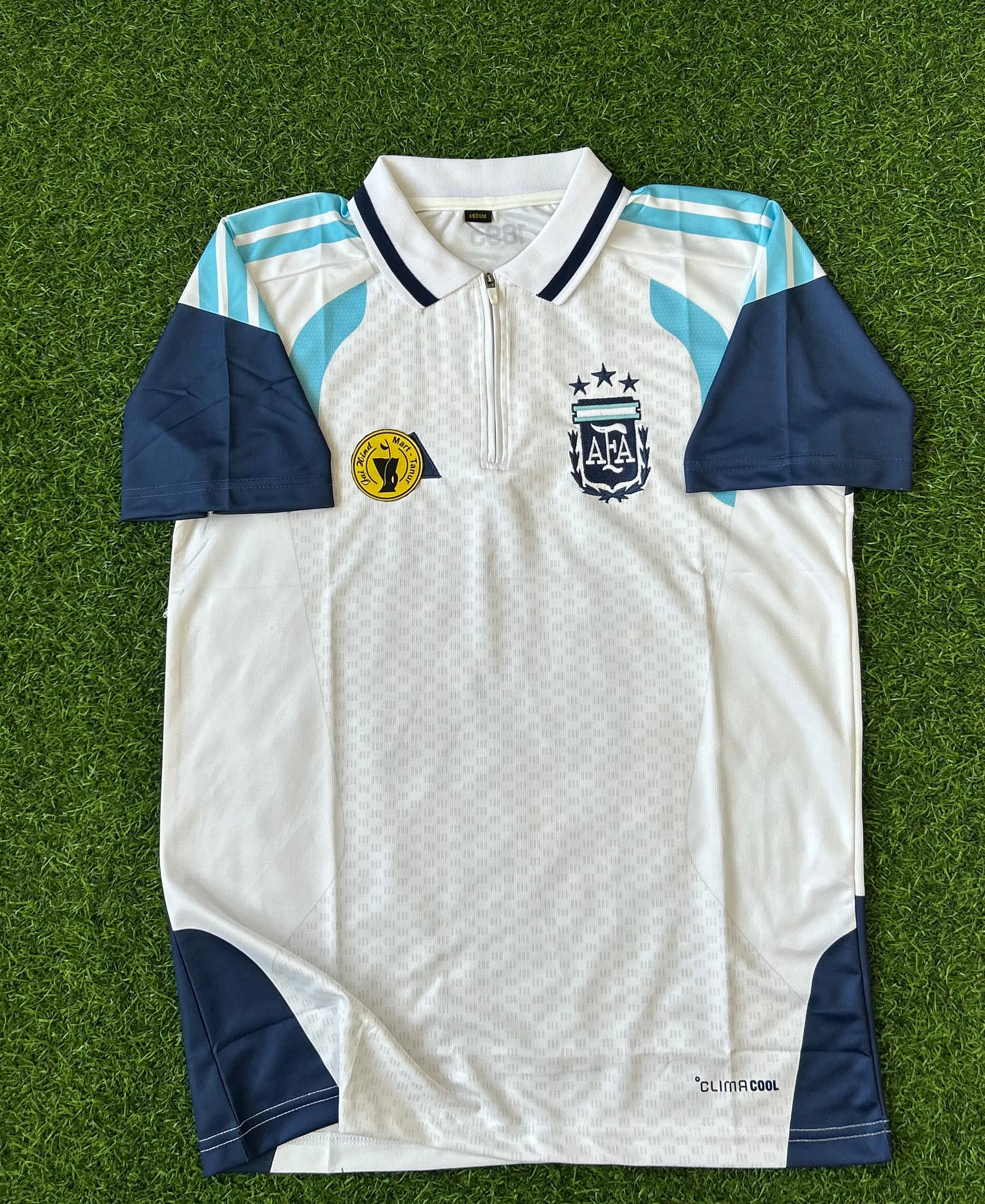 ARGENTINA 2026 TRAINING KIT, HALF SLEEVE POLO EMBROIDERY
