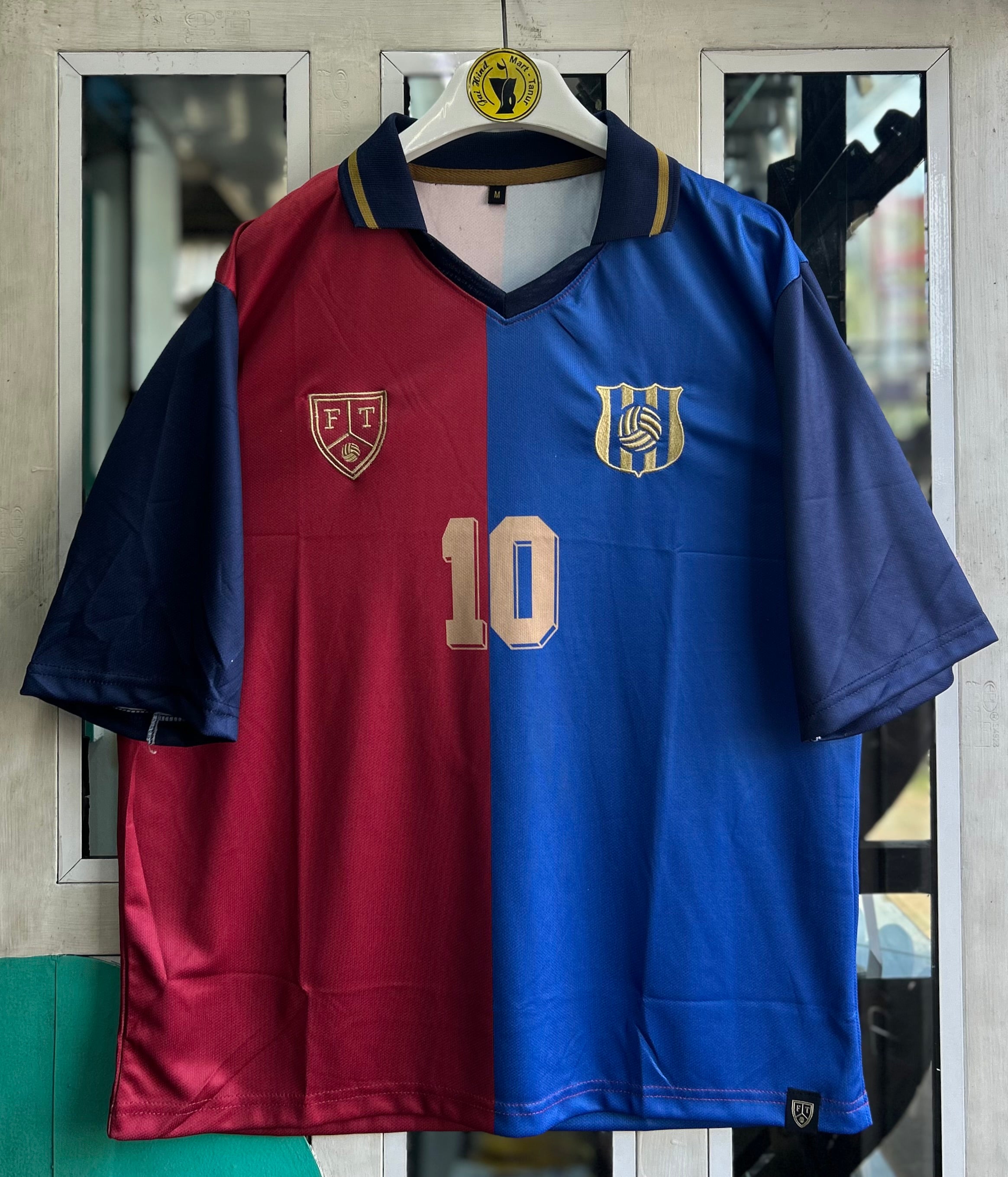 BARCELONA CLASSIC L’ESCUT SPECIAL EDITION JERSEY, FIVE SLEEVE POLO EMBROIDERY