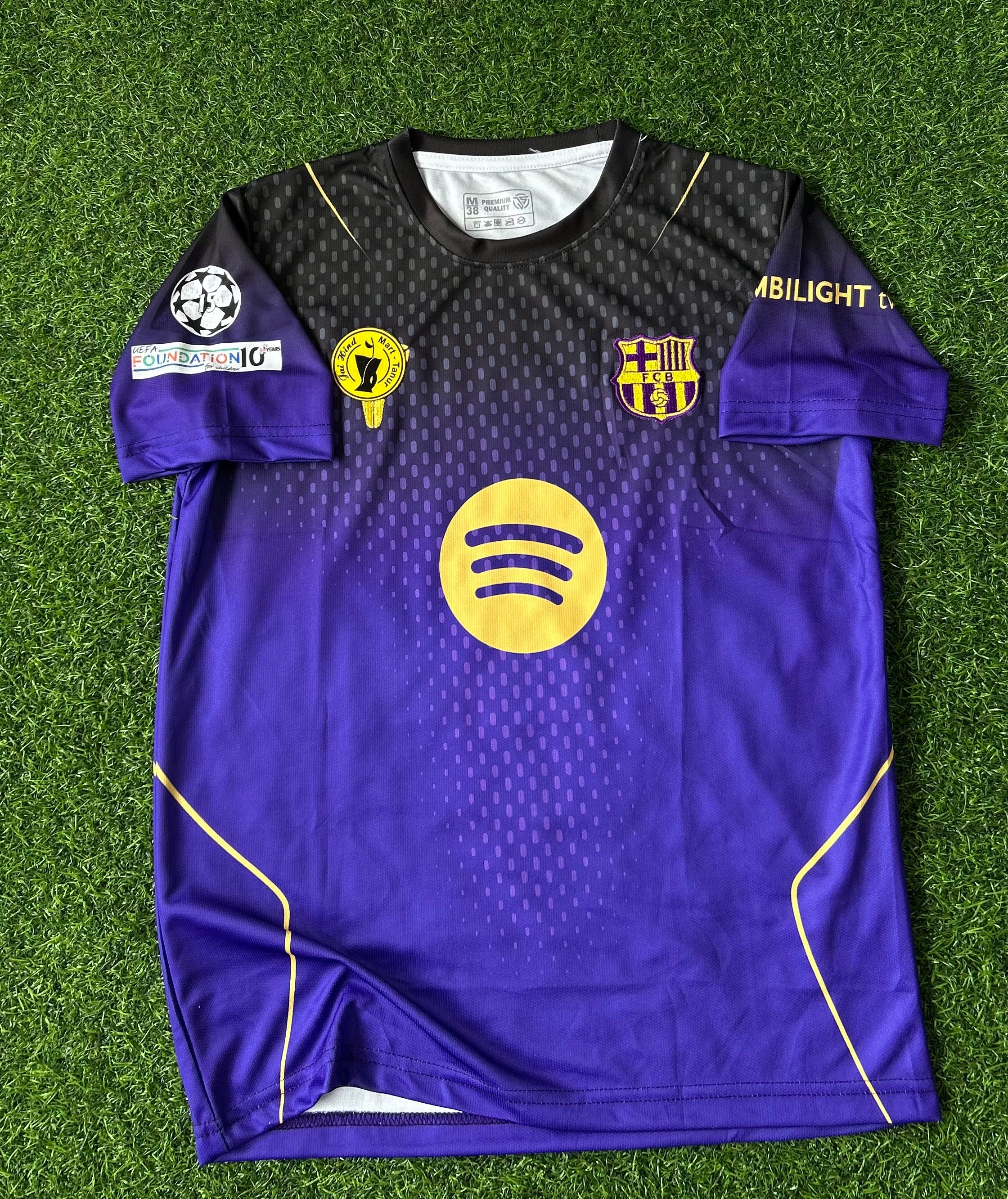 BARCELONA 2026-27 SEASON AWAY KIT, HALF SLEEVE EMBROIDERY