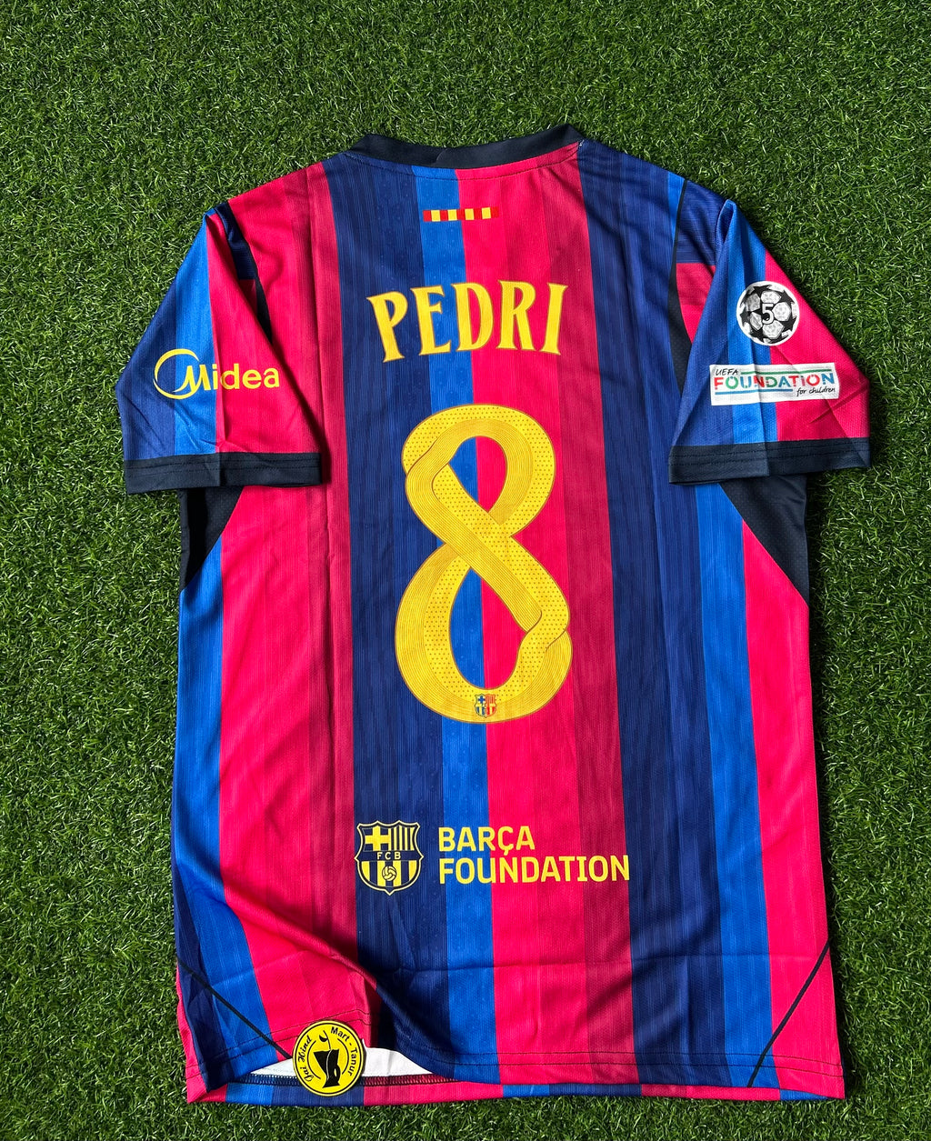 BARCELONA 2026-27 SEASON HOME JERSEY, HALF SLEEVE EMBROIDERY